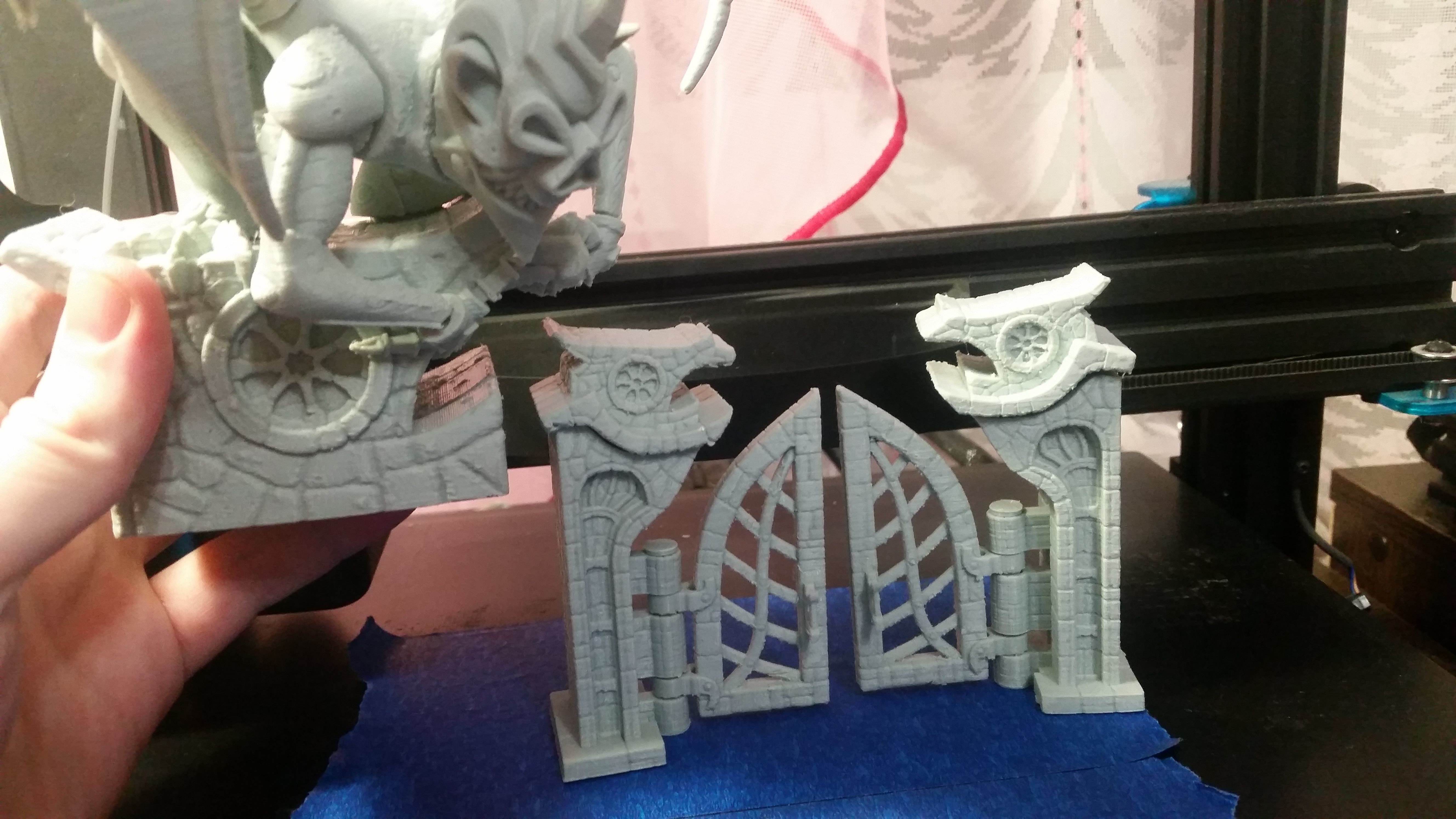 Fantasy main entrance 3d print 3D print model_1