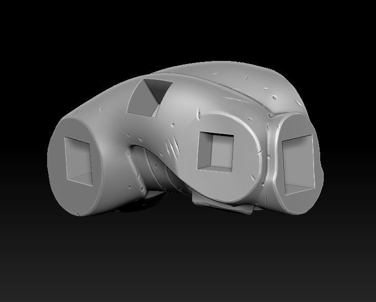 Fantasy main entrance 3d print 3D print model_18