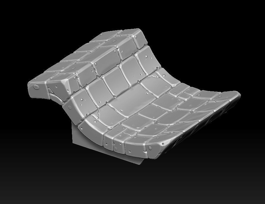 Fantasy main entrance 3d print 3D print model_13