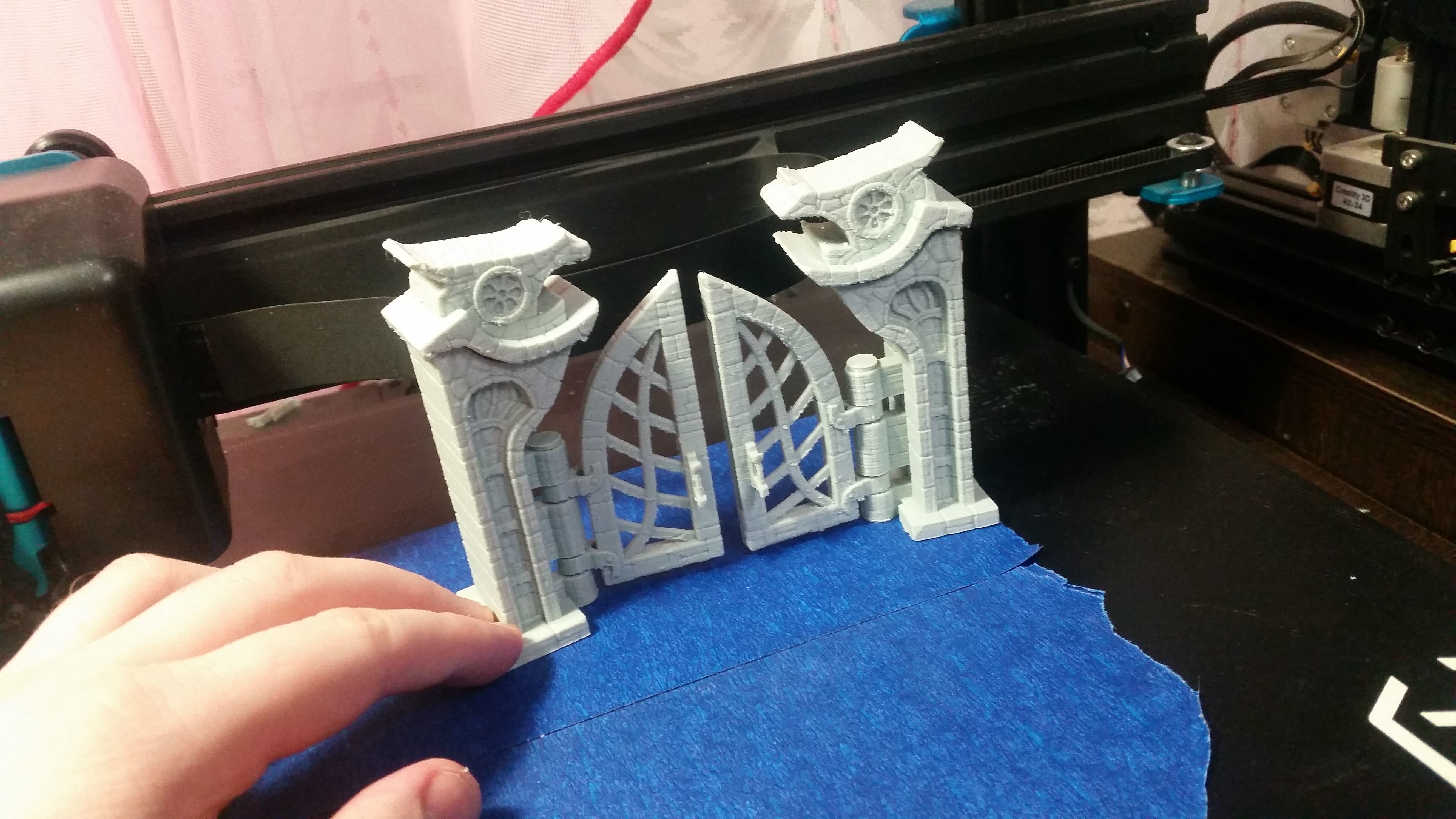 Fantasy main entrance 3d print 3D print model_2