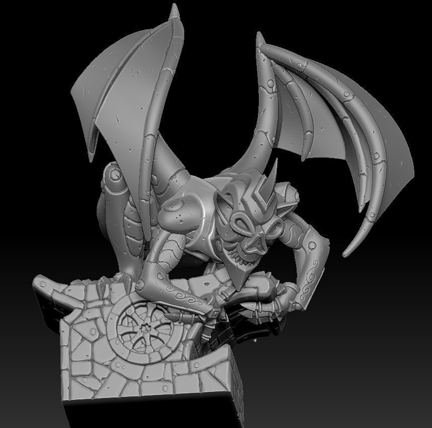 Fantasy main entrance 3d print 3D print model_16