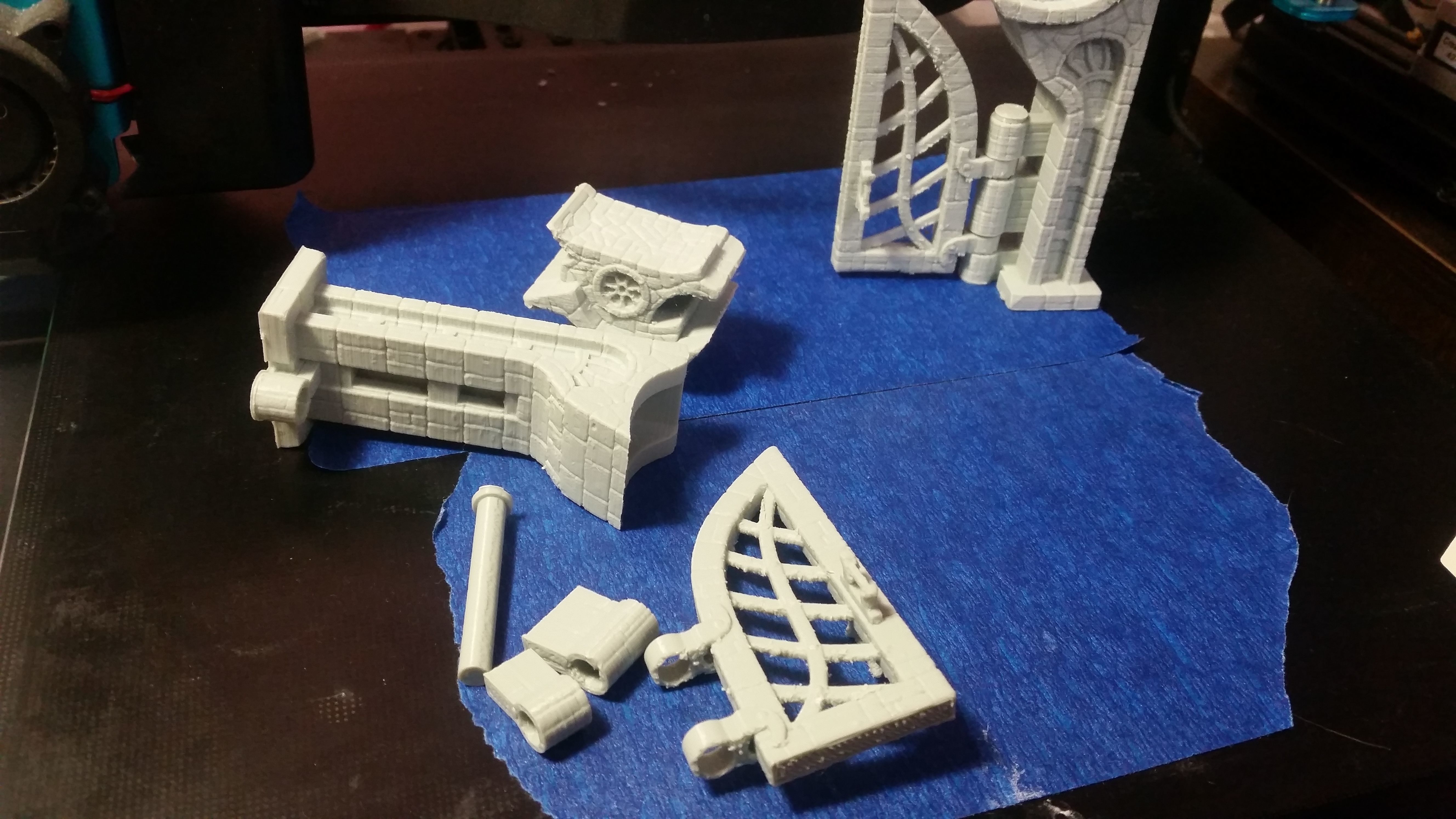 Fantasy main entrance 3d print 3D print model_4