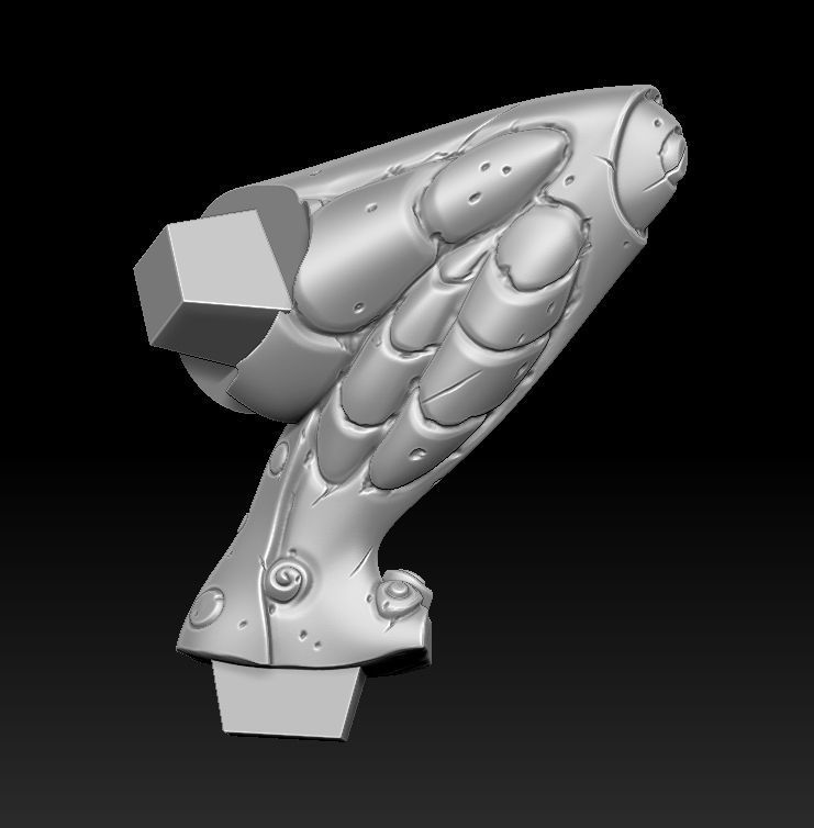 Fantasy main entrance 3d print 3D print model_22