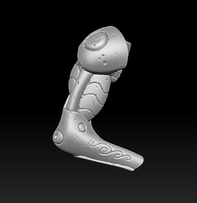 Fantasy main entrance 3d print 3D print model_24