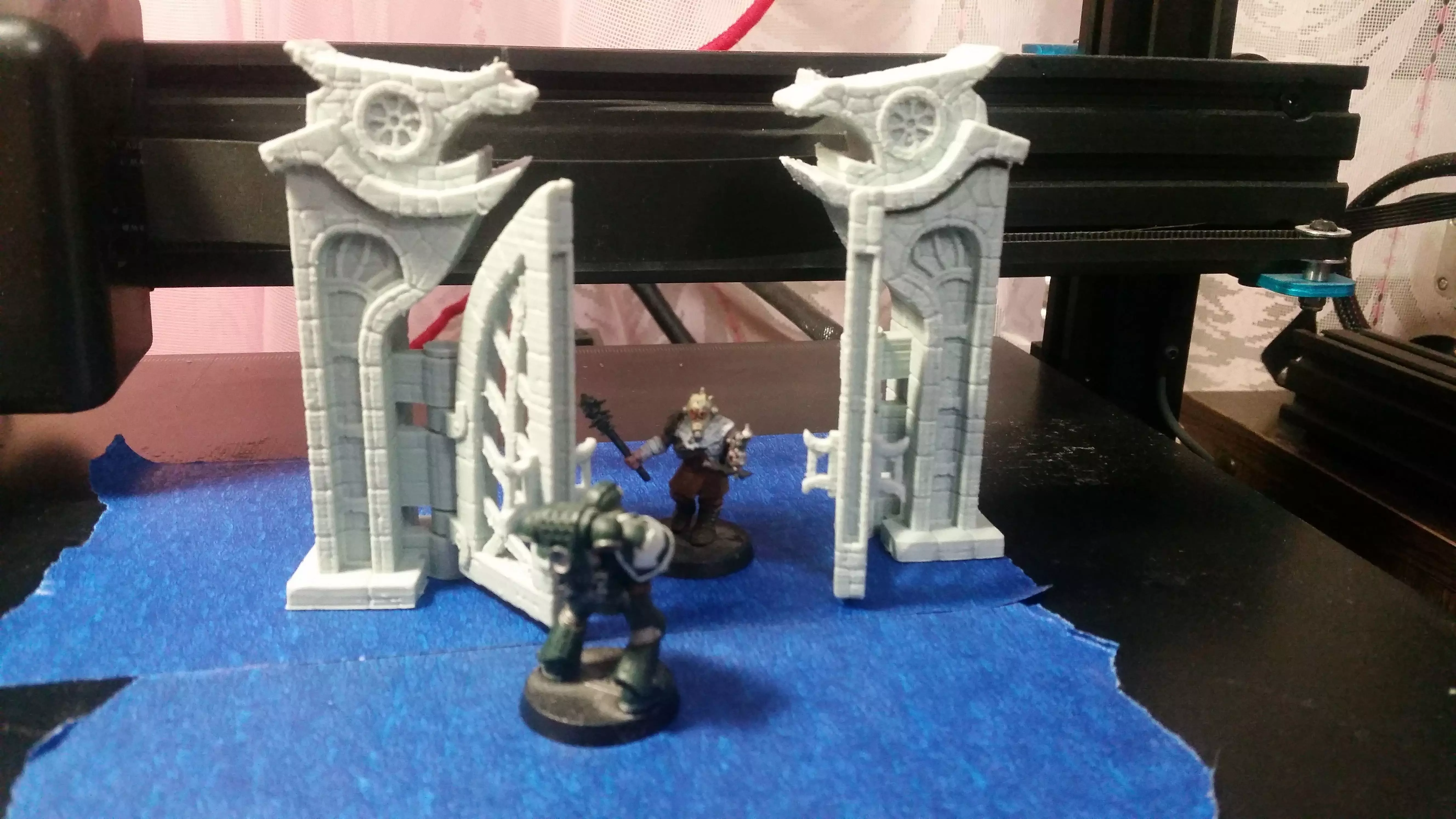Fantasy main entrance 3d print 3D print model_0