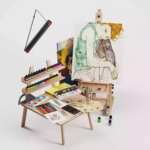  Artsupplies Tenarchstudio  Render ready Vray and Corona 