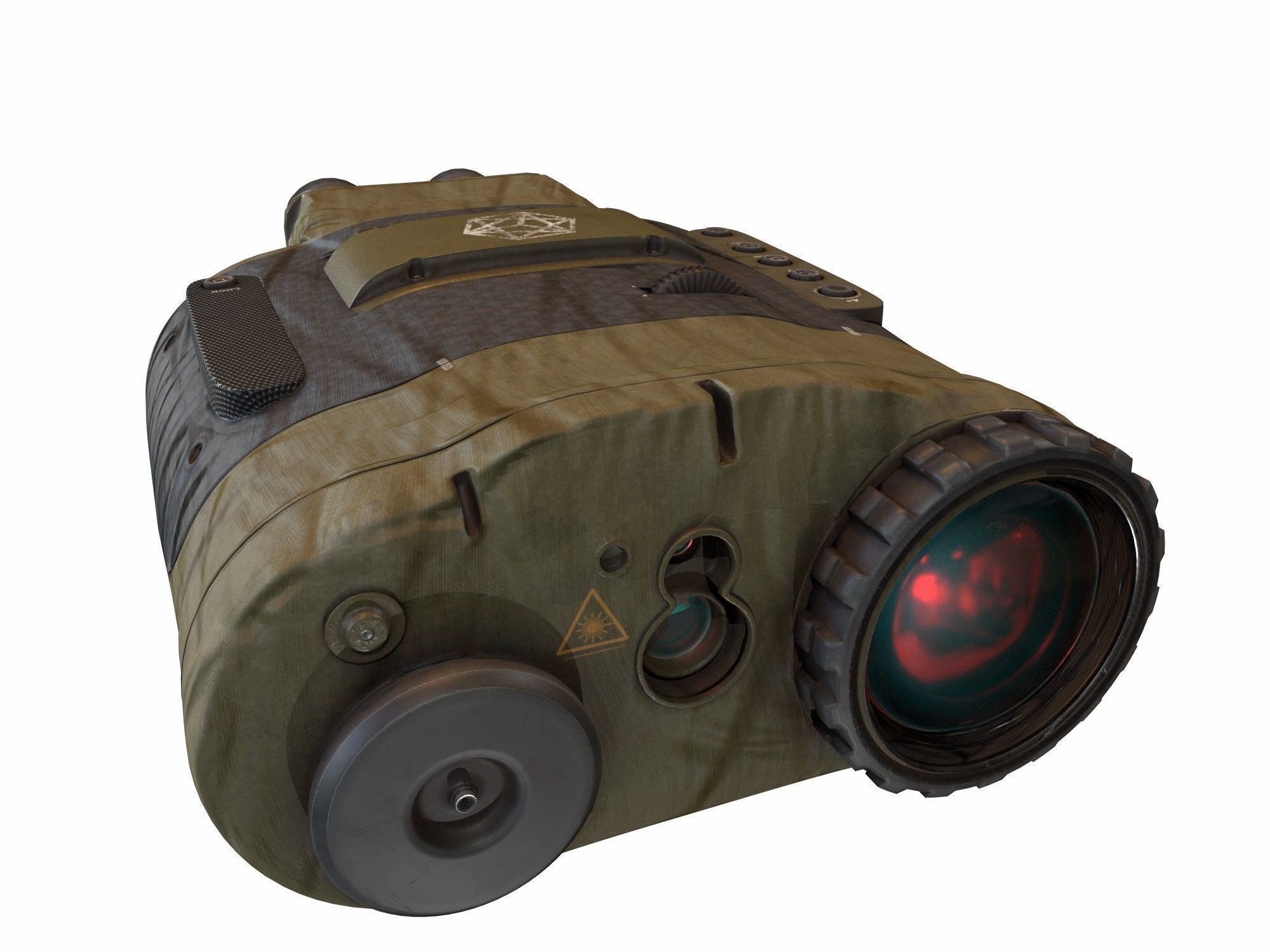 Laser designator 3D model_1