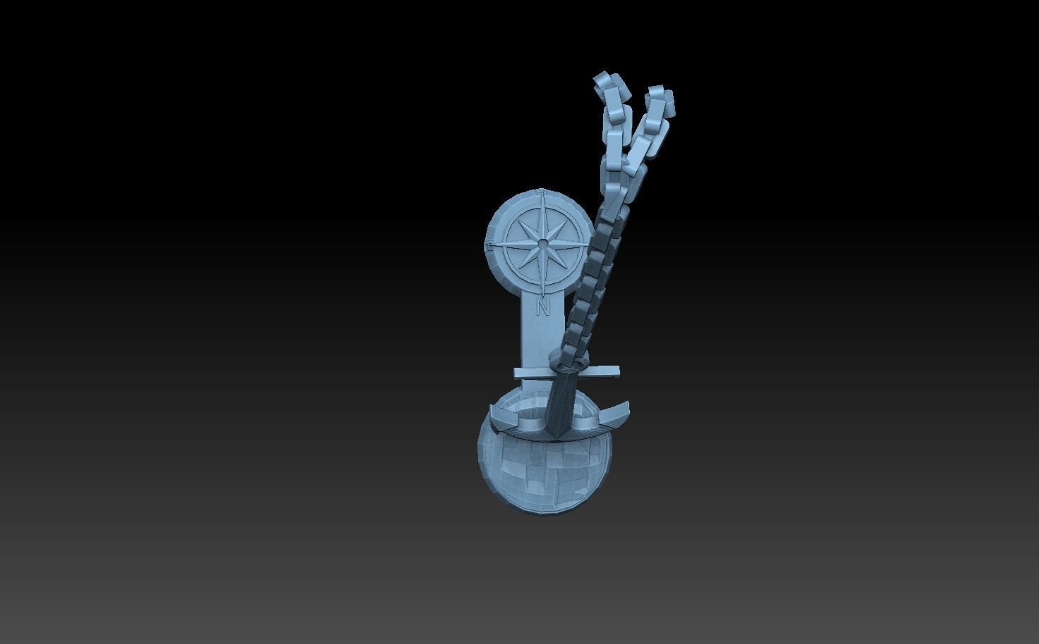 Undersea Bases Stems and Terrain 28mm 3D print model_14