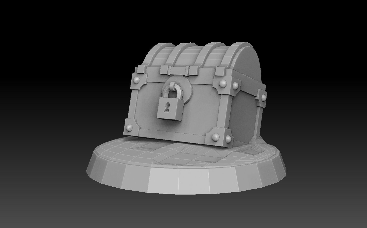 Undersea Bases Stems and Terrain 28mm 3D print model_27