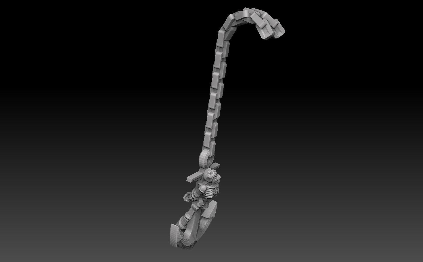 Undersea Bases Stems and Terrain 28mm 3D print model_22