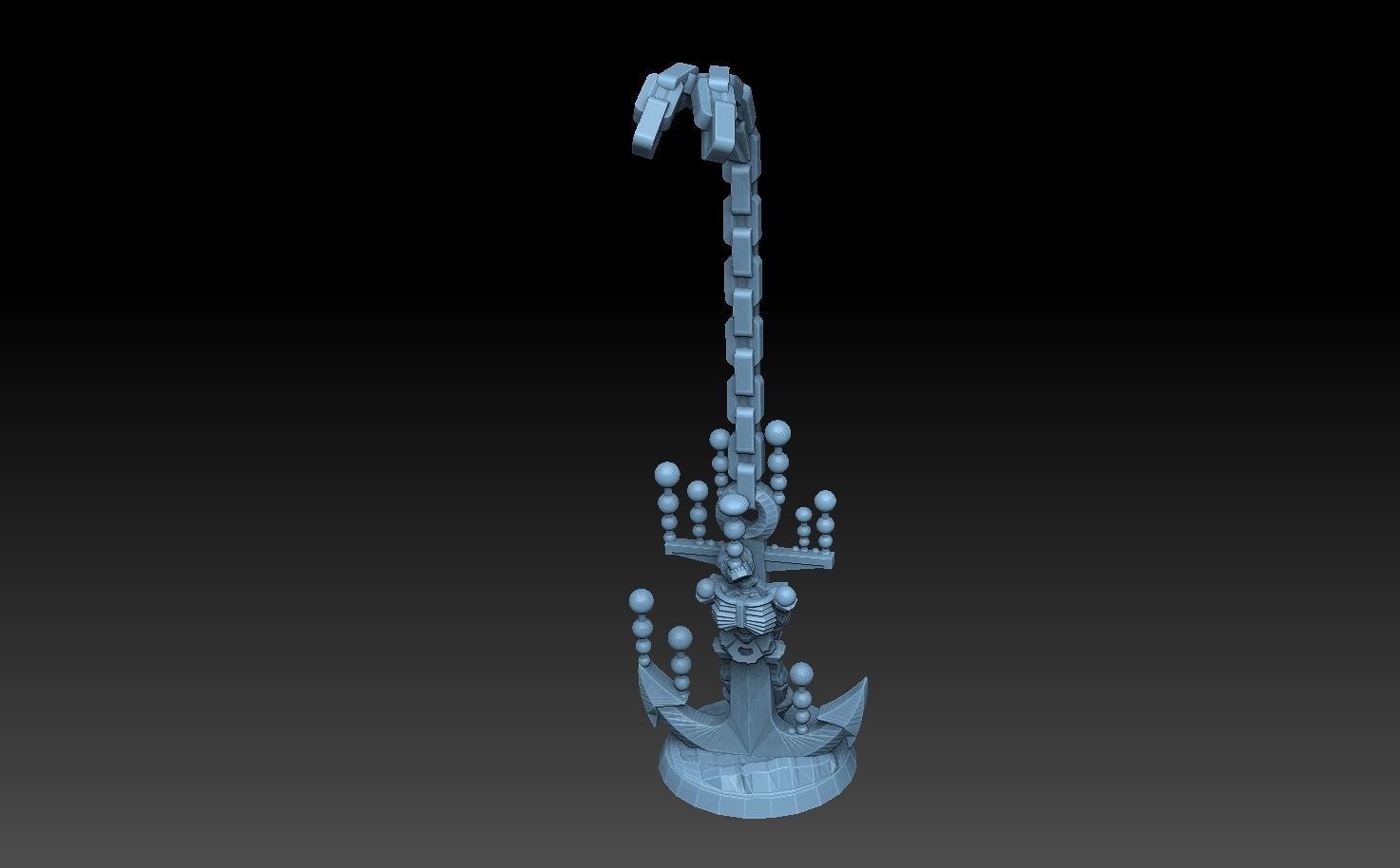 Undersea Bases Stems and Terrain 28mm 3D print model_18