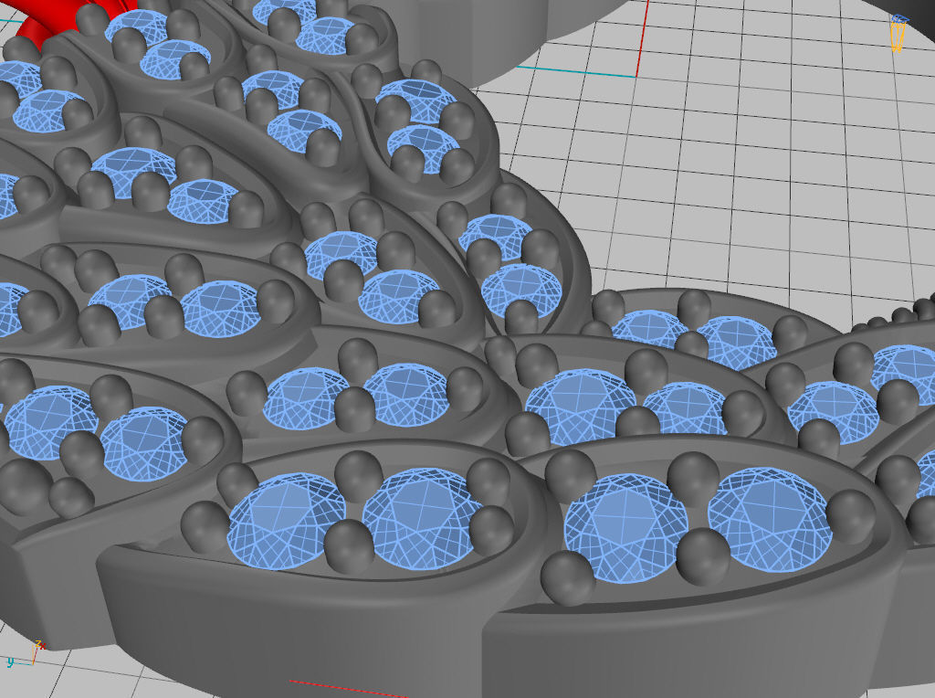 Angel wings love  pendant 3D print model_24