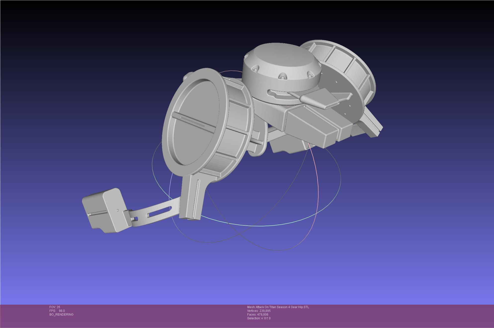Attack On Titan Season 4 Gear Hip Part 3D print model_141