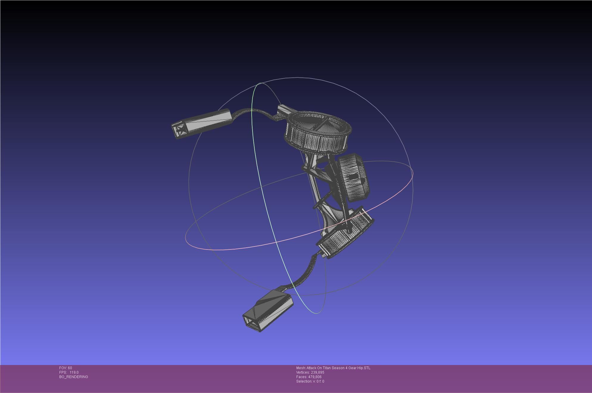 Attack On Titan Season 4 Gear Hip Part 3D print model_77