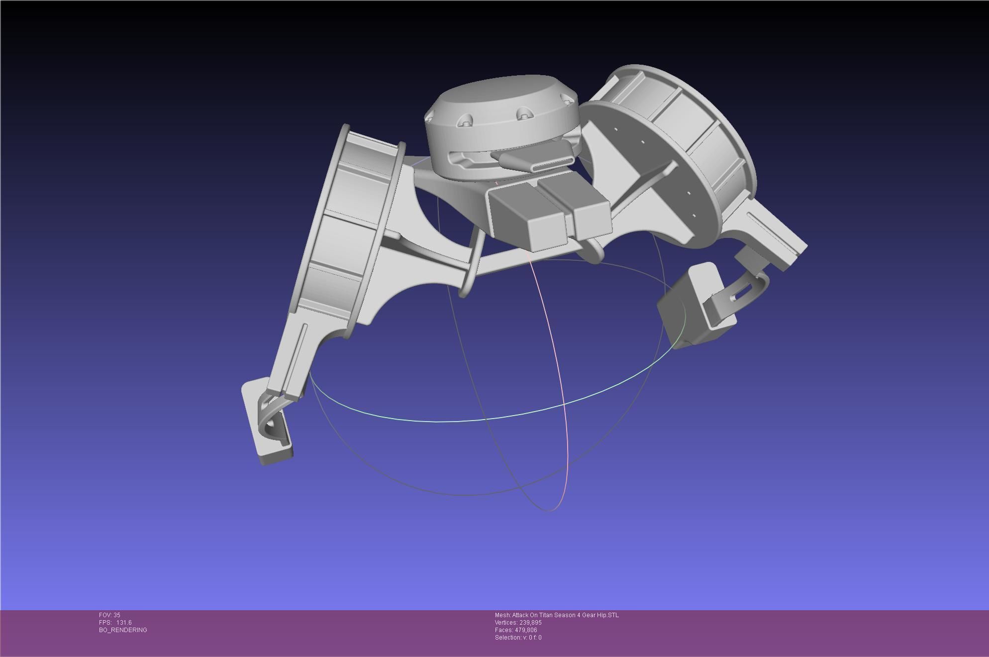 Attack On Titan Season 4 Gear Hip Part 3D print model_135