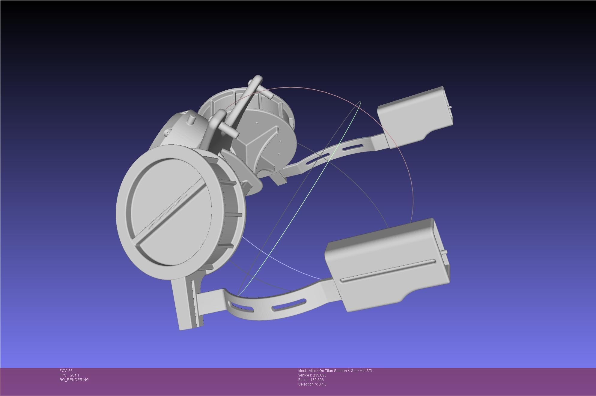 Attack On Titan Season 4 Gear Hip Part 3D print model_124