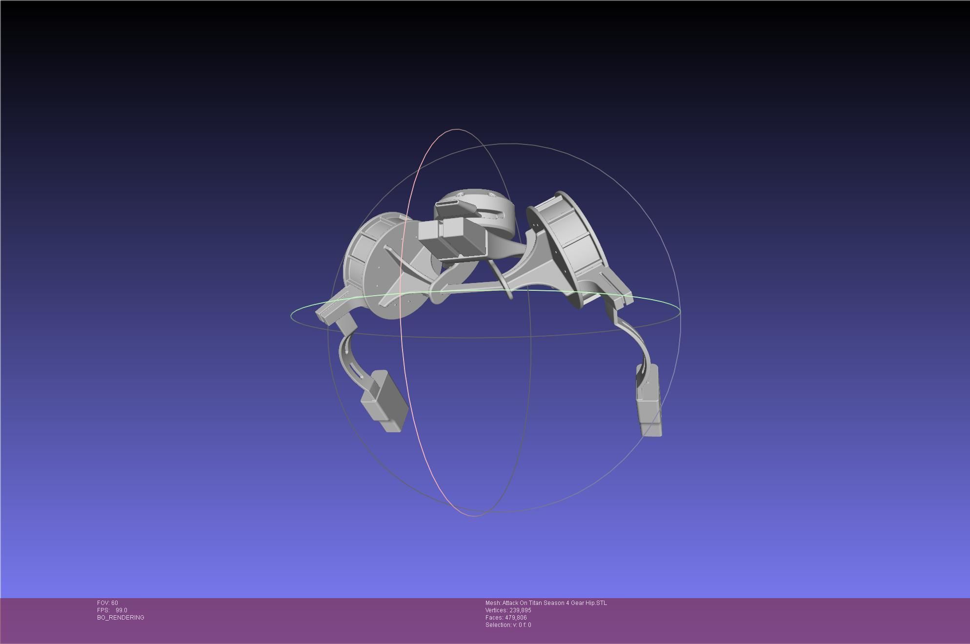 Attack On Titan Season 4 Gear Hip Part 3D print model_15