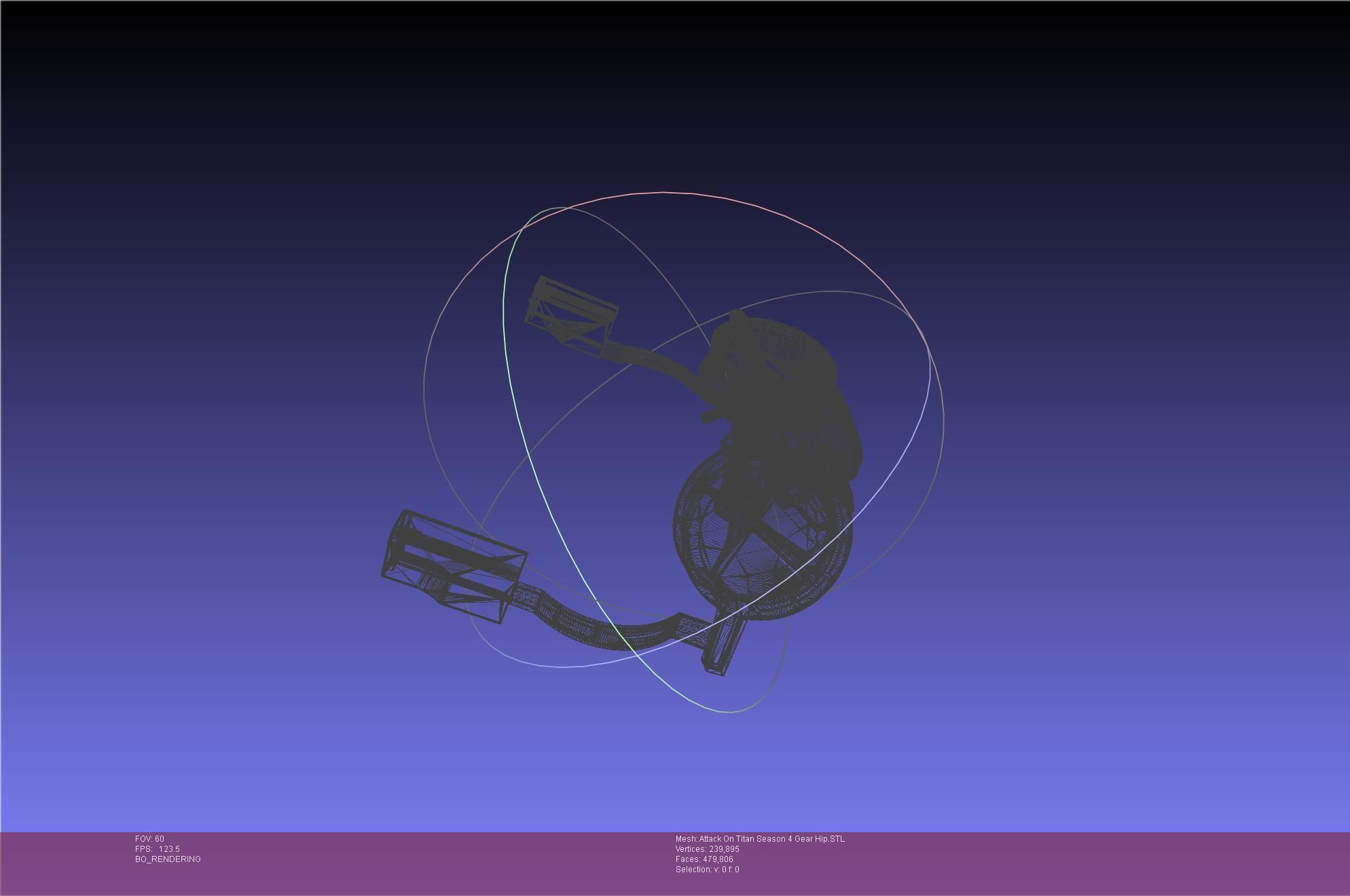 Attack On Titan Season 4 Gear Hip Part 3D print model_95