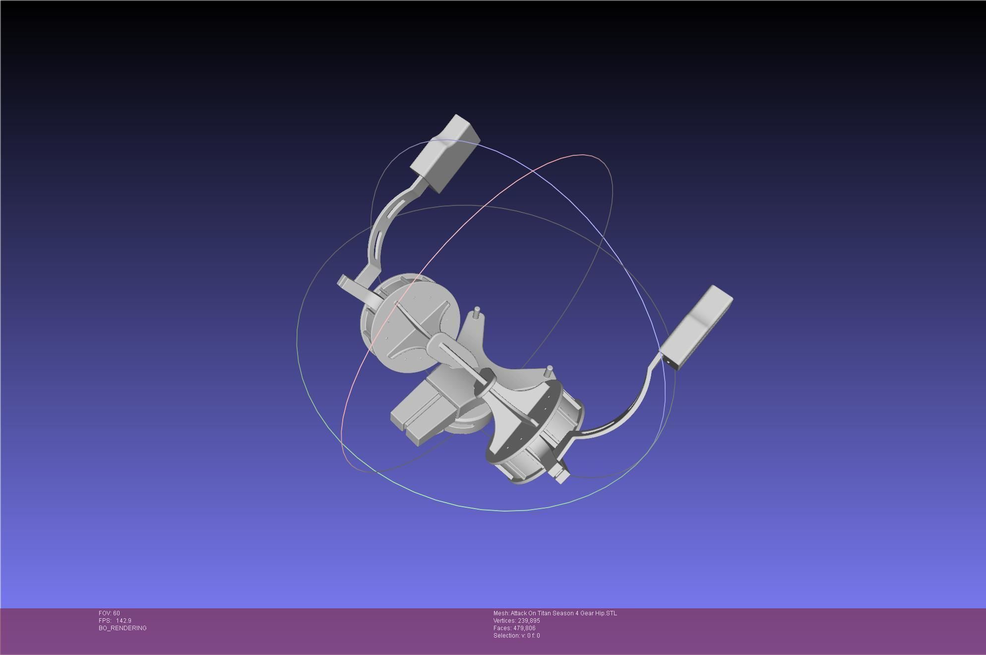 Attack On Titan Season 4 Gear Hip Part 3D print model_58