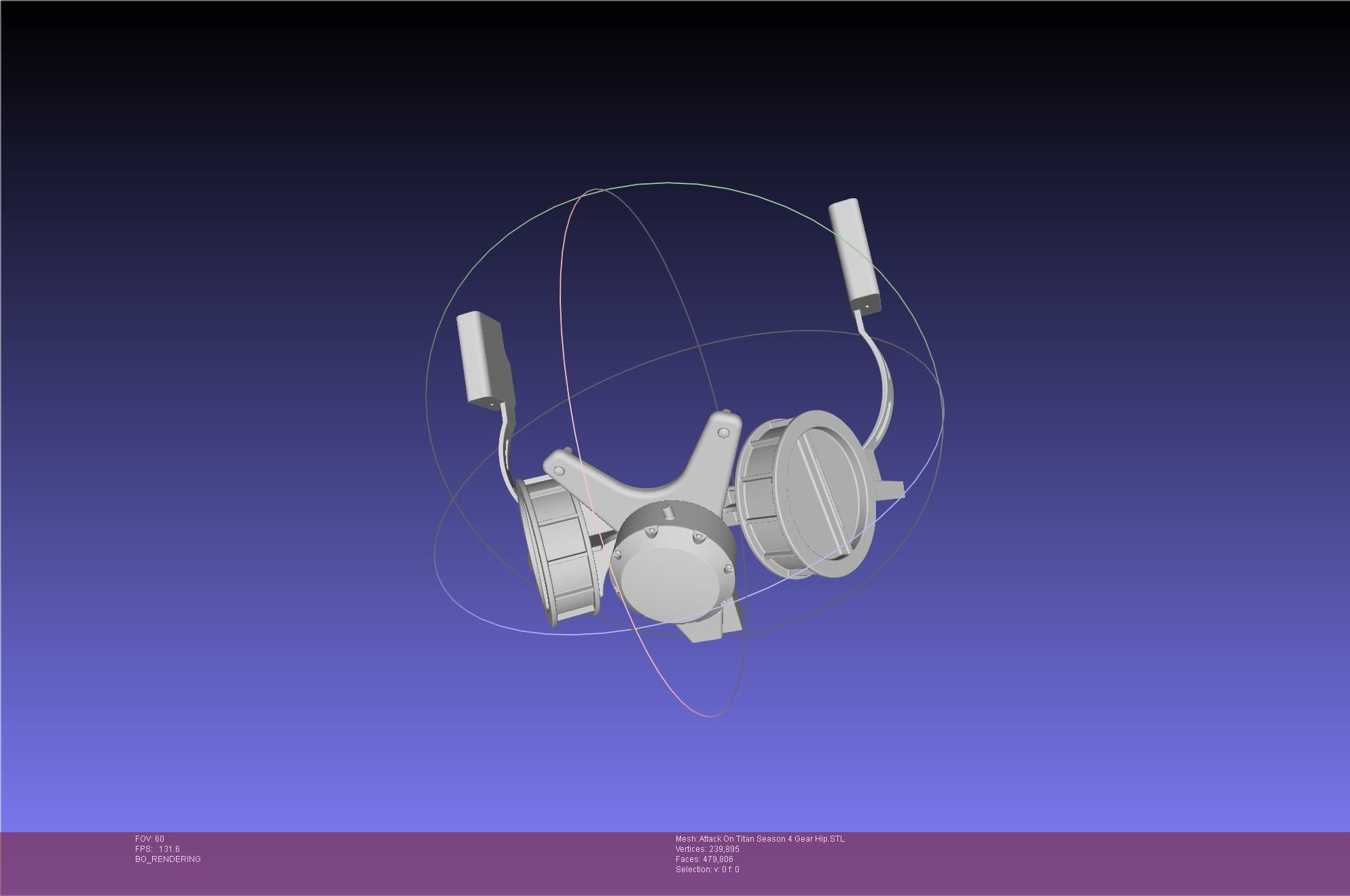 Attack On Titan Season 4 Gear Hip Part 3D print model_10