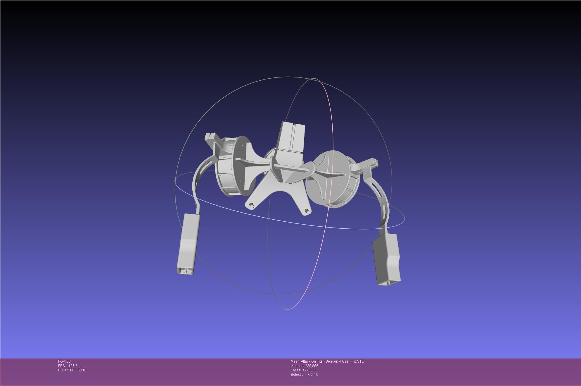 Attack On Titan Season 4 Gear Hip Part 3D print model_17
