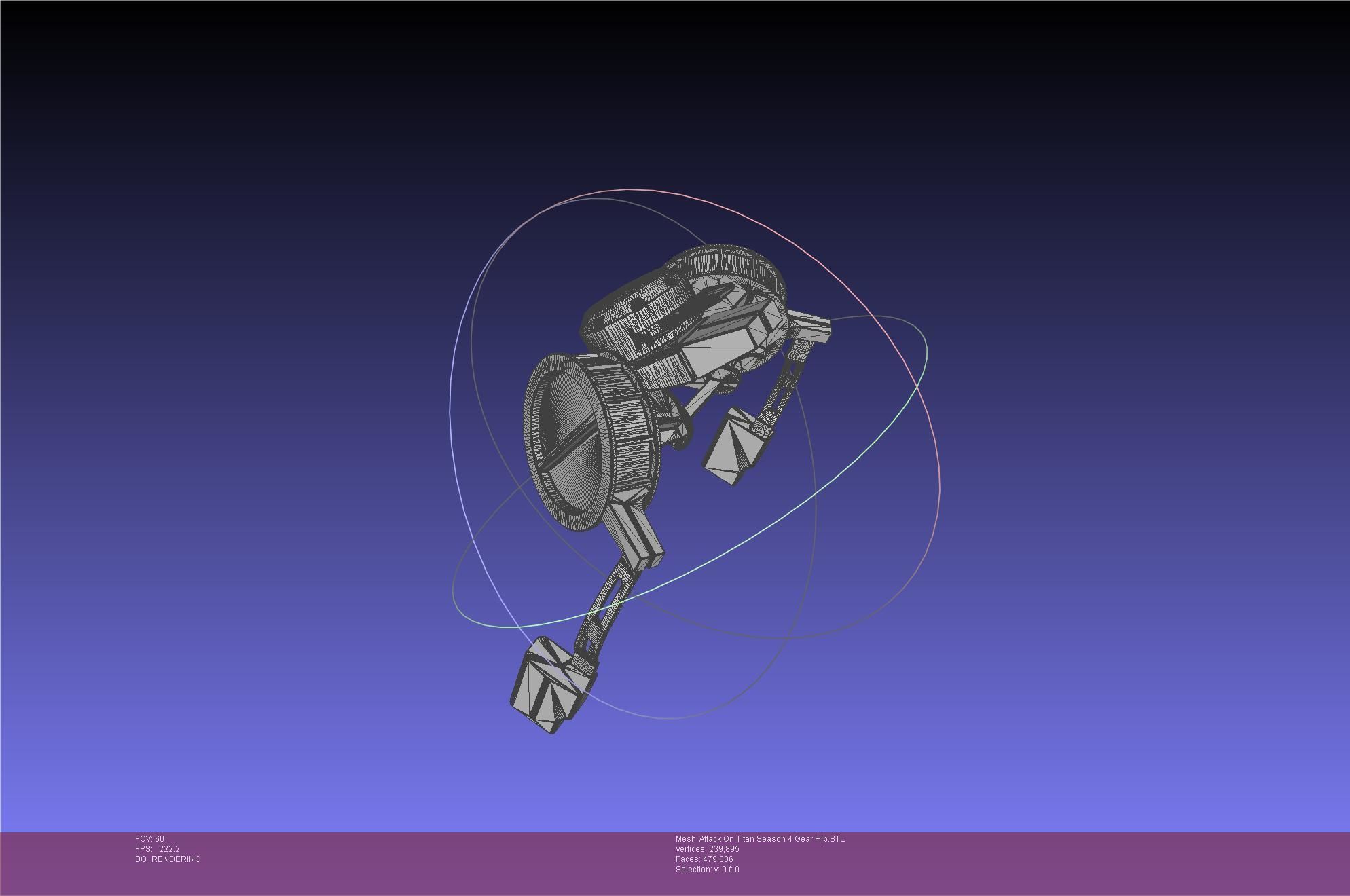 Attack On Titan Season 4 Gear Hip Part 3D print model_82