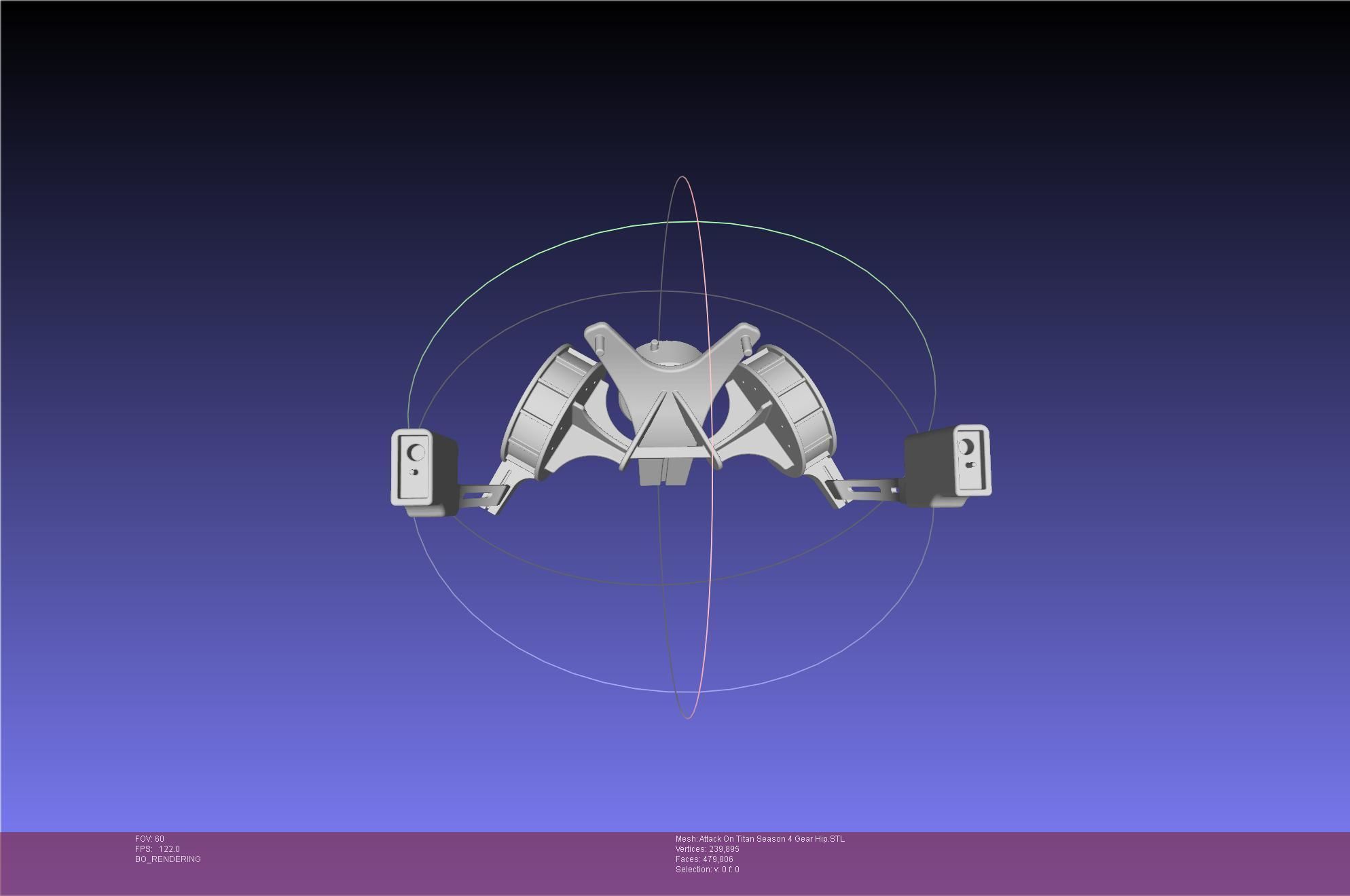Attack On Titan Season 4 Gear Hip Part 3D print model_32