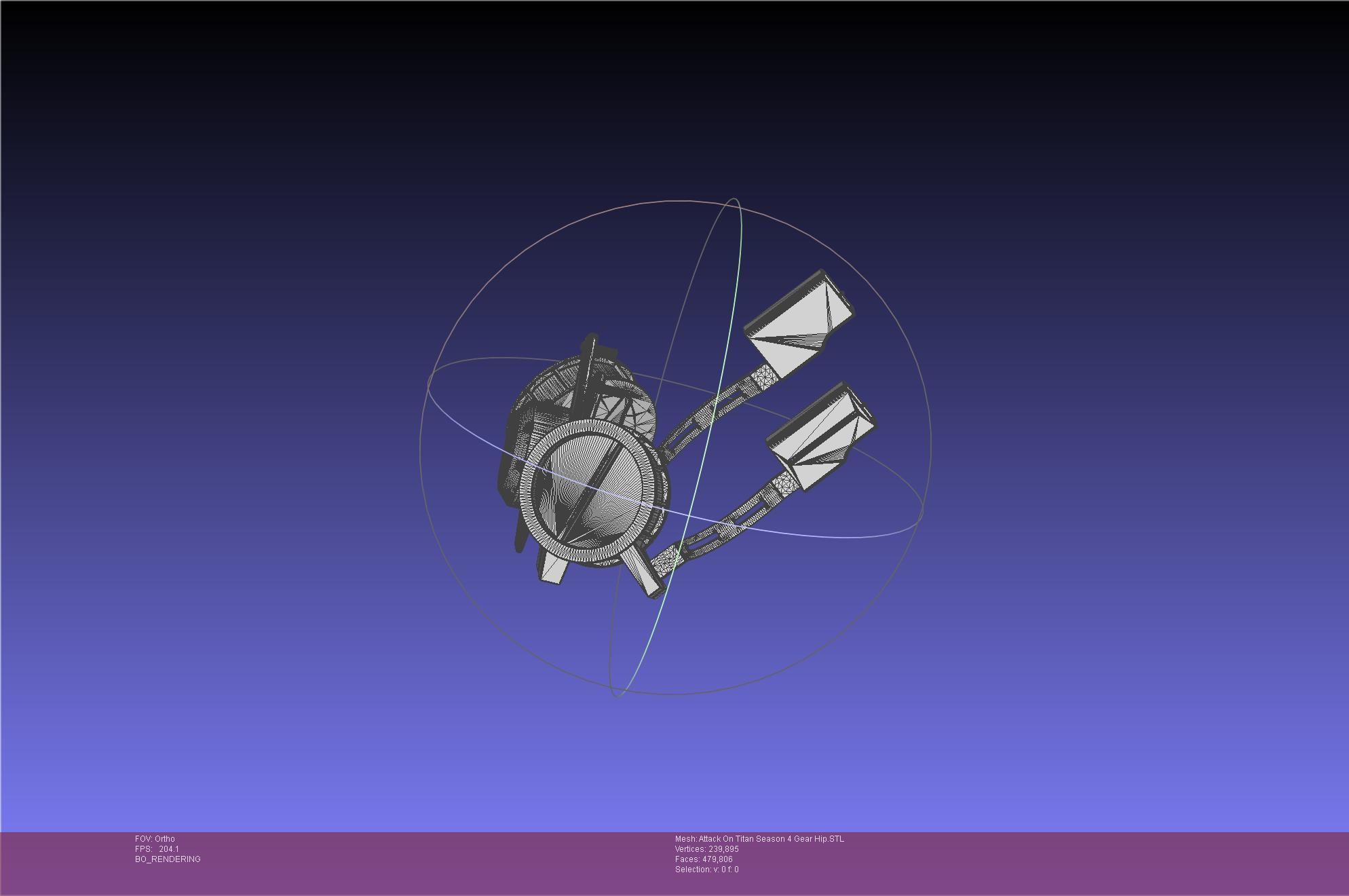 Attack On Titan Season 4 Gear Hip Part 3D print model_107
