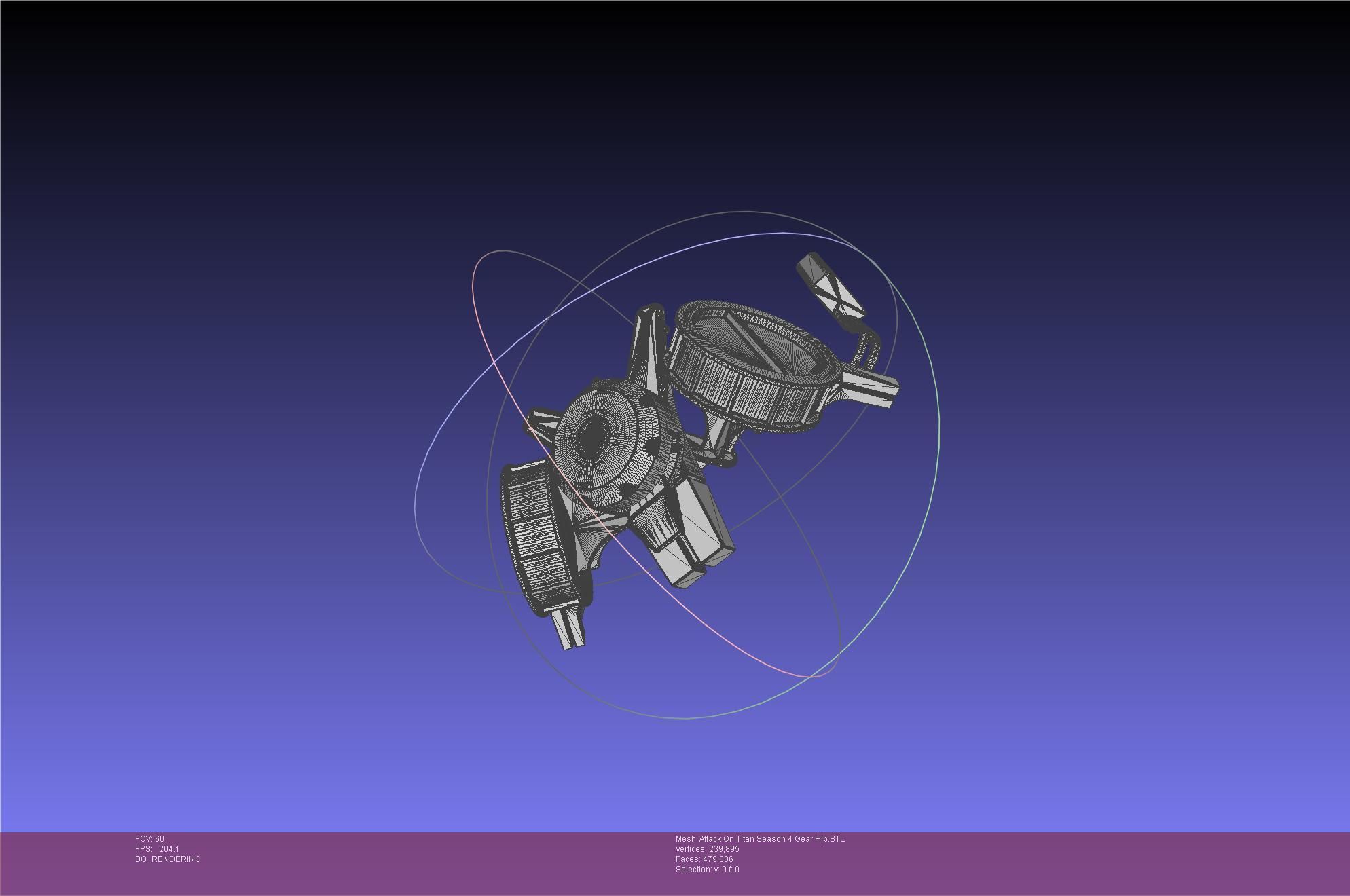 Attack On Titan Season 4 Gear Hip Part 3D print model_90