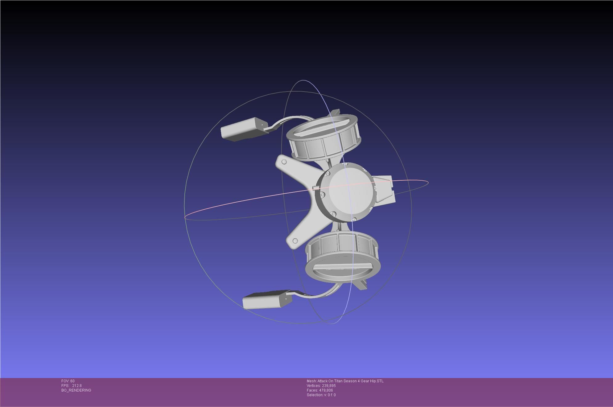 Attack On Titan Season 4 Gear Hip Part 3D print model_37