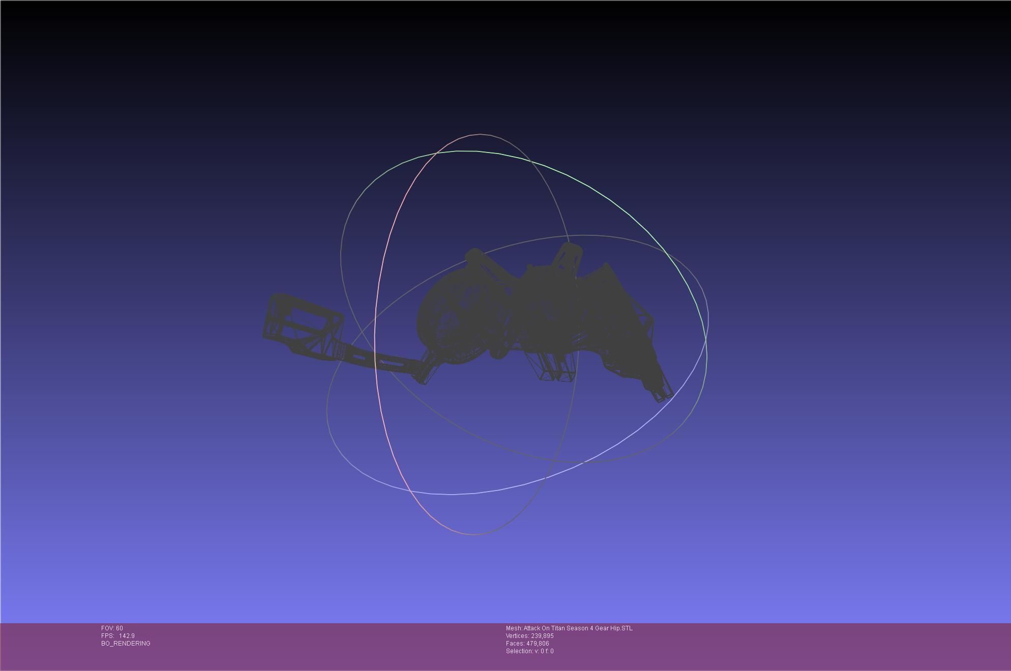 Attack On Titan Season 4 Gear Hip Part 3D print model_97