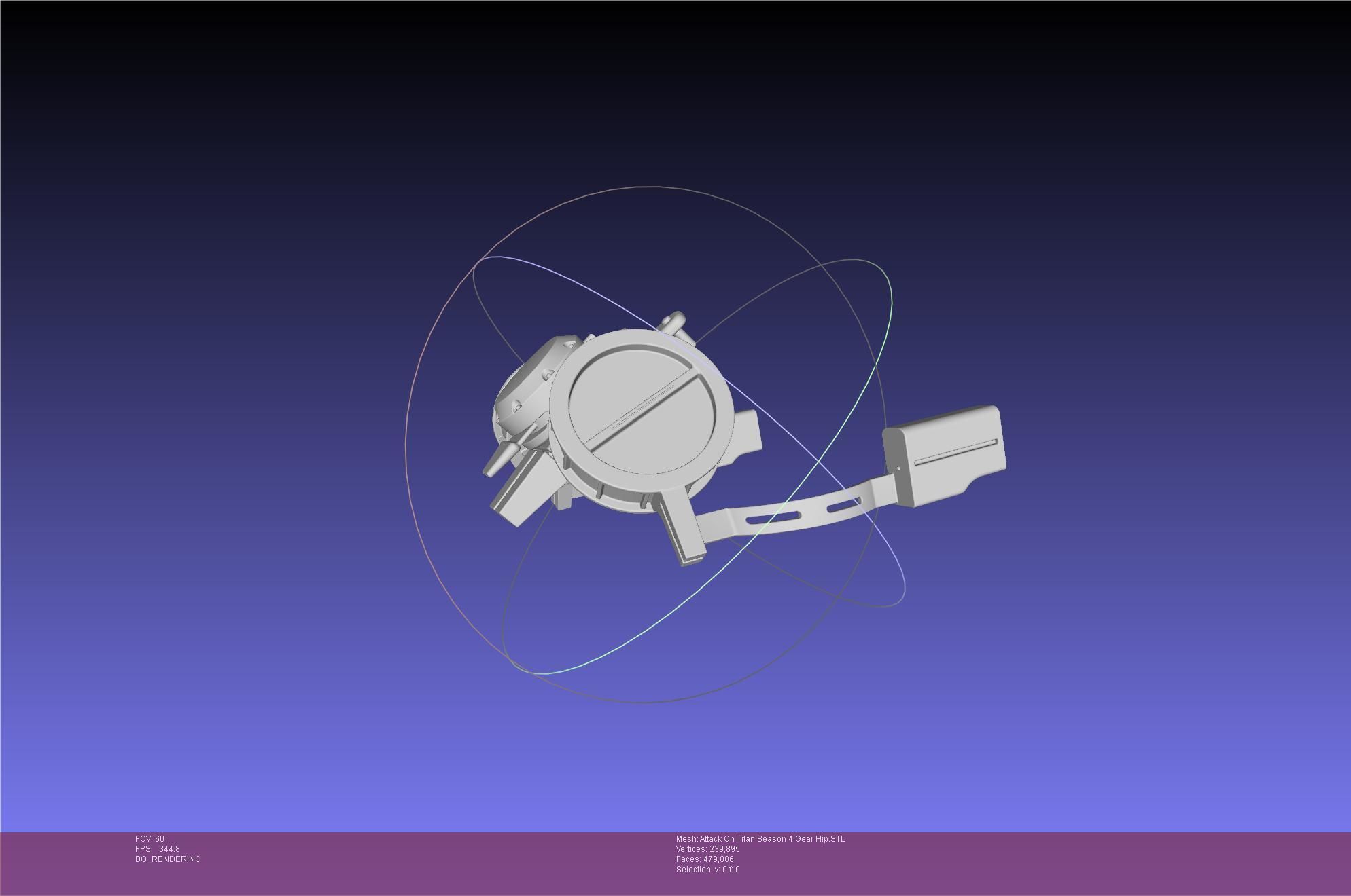 Attack On Titan Season 4 Gear Hip Part 3D print model_24