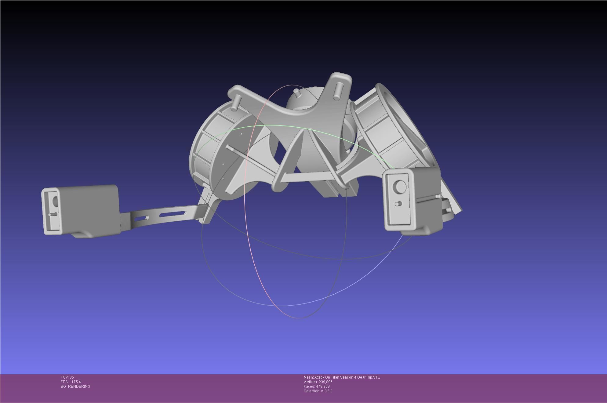 Attack On Titan Season 4 Gear Hip Part 3D print model_123