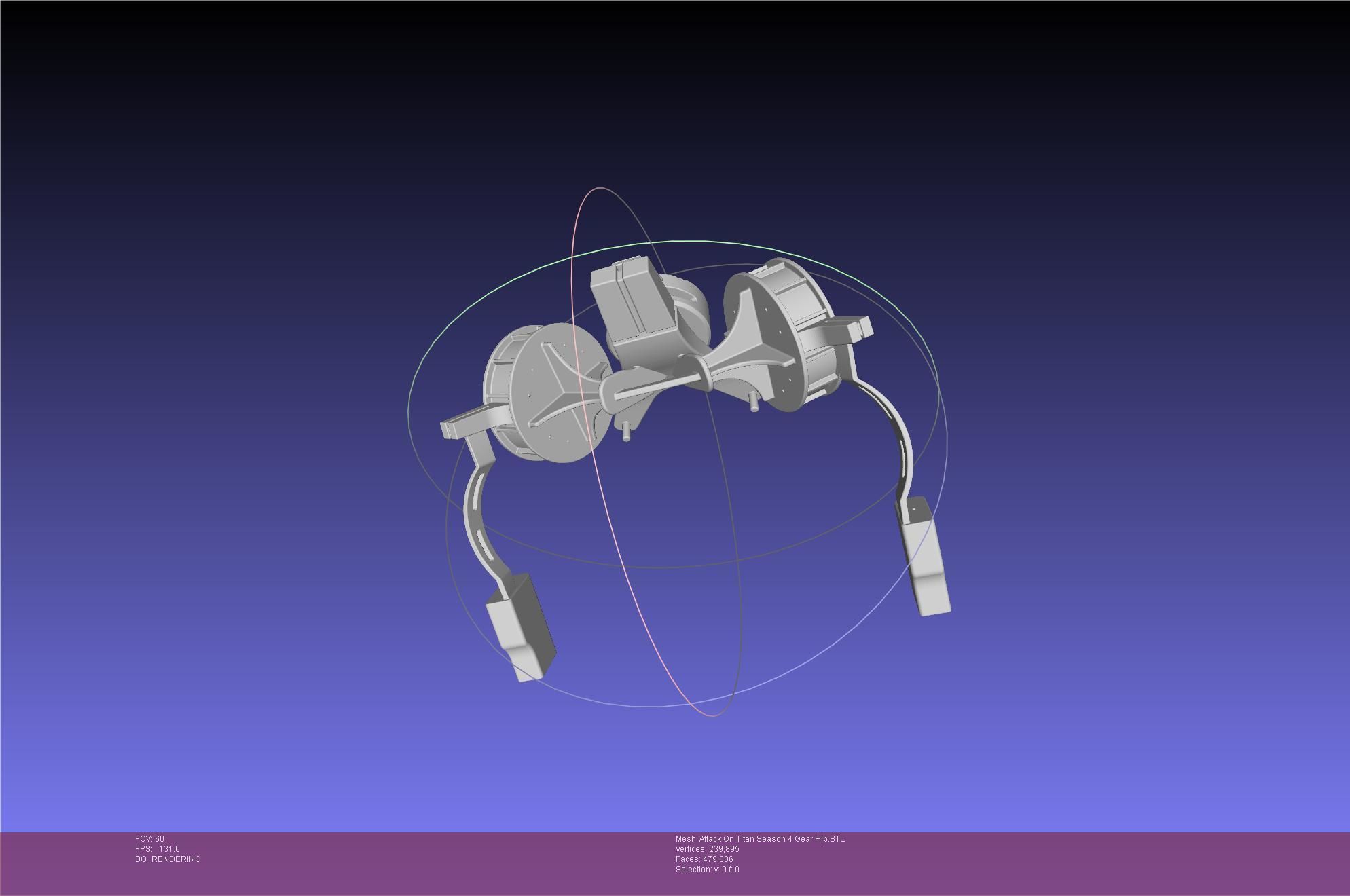 Attack On Titan Season 4 Gear Hip Part 3D print model_16