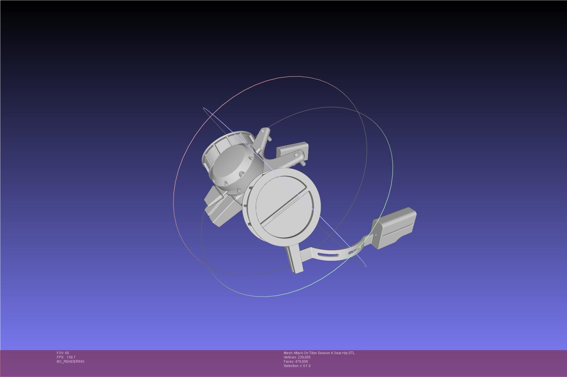 Attack On Titan Season 4 Gear Hip Part 3D print model_44
