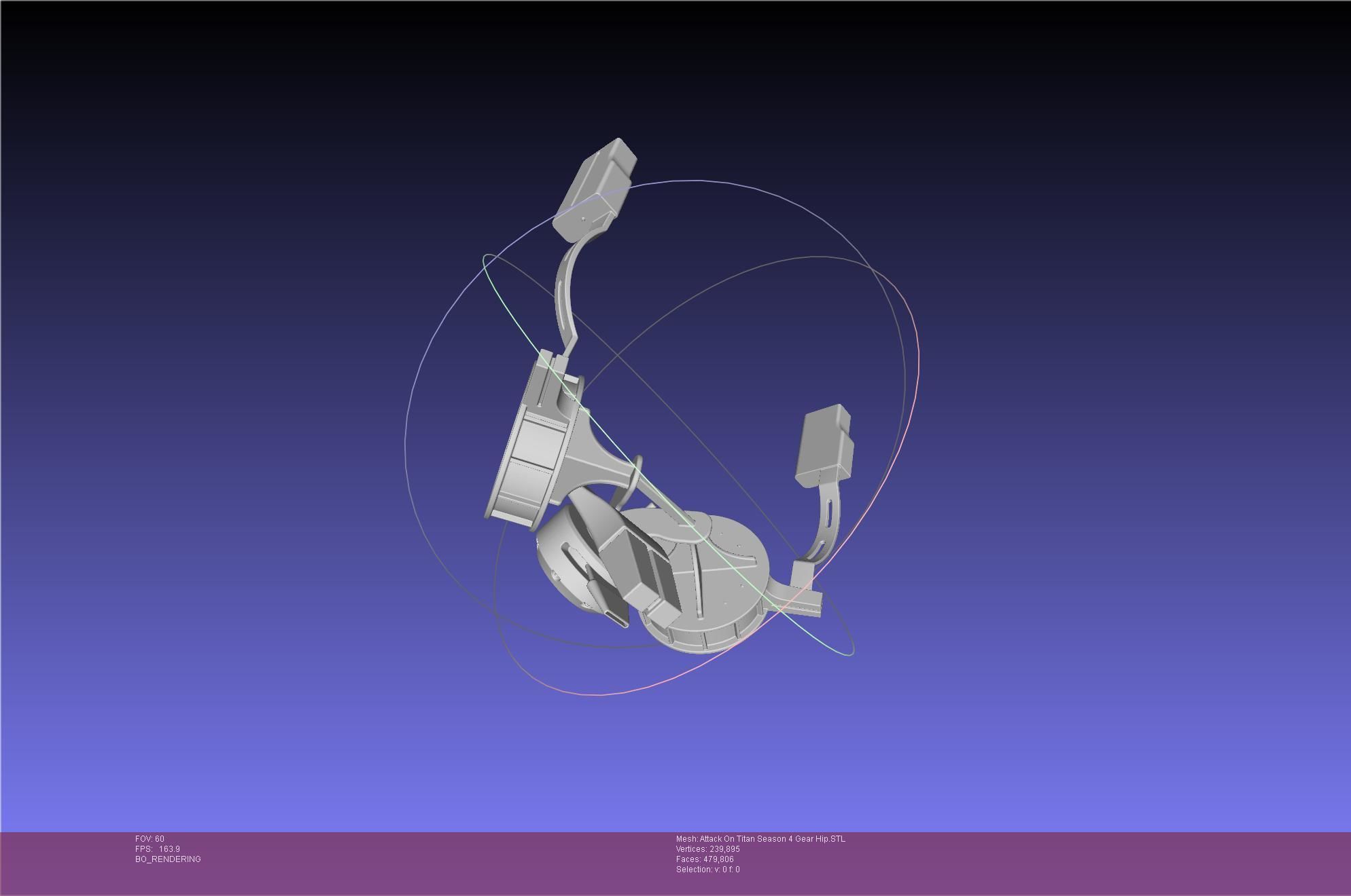 Attack On Titan Season 4 Gear Hip Part 3D print model_35