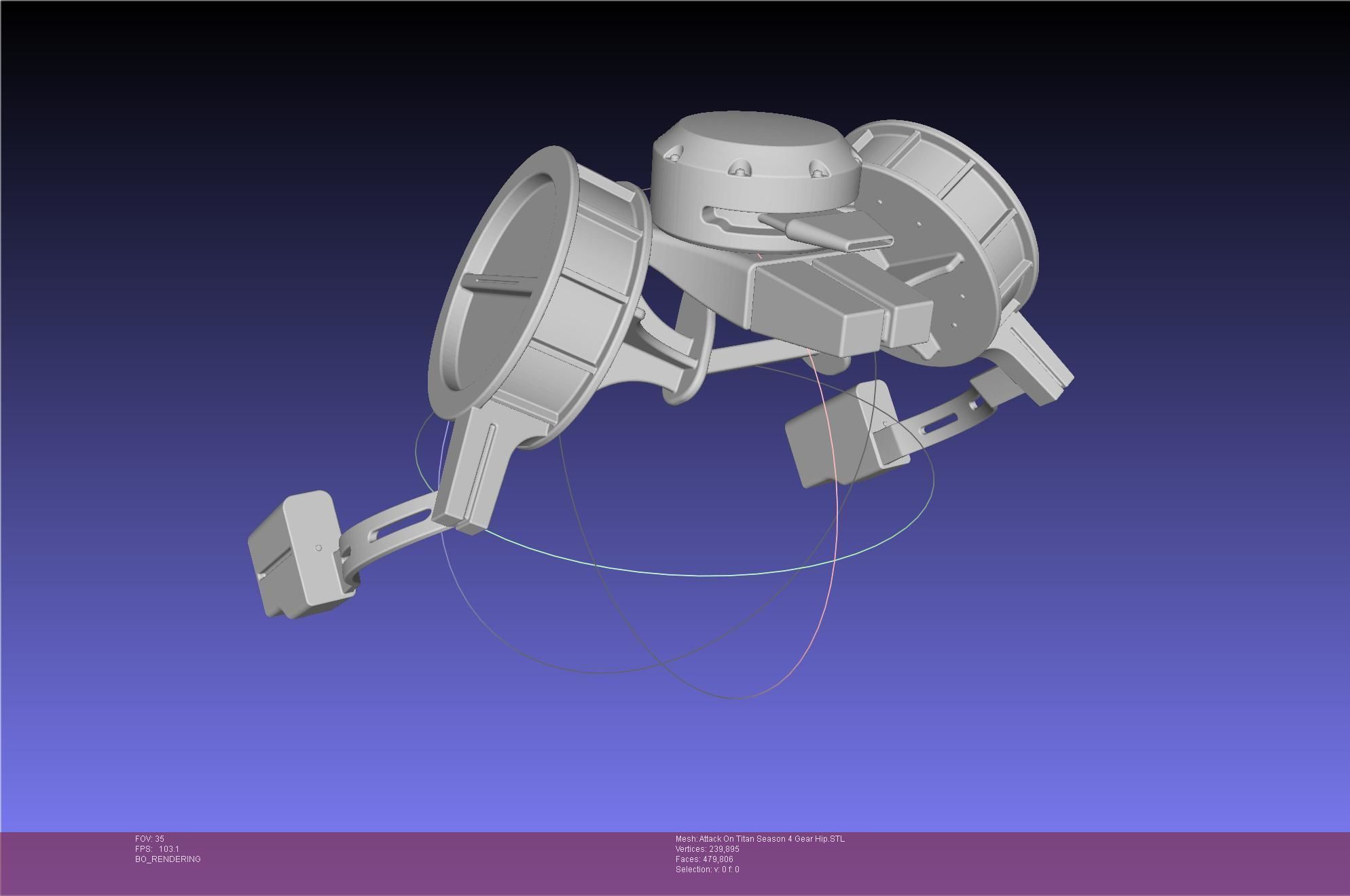 Attack On Titan Season 4 Gear Hip Part 3D print model_130