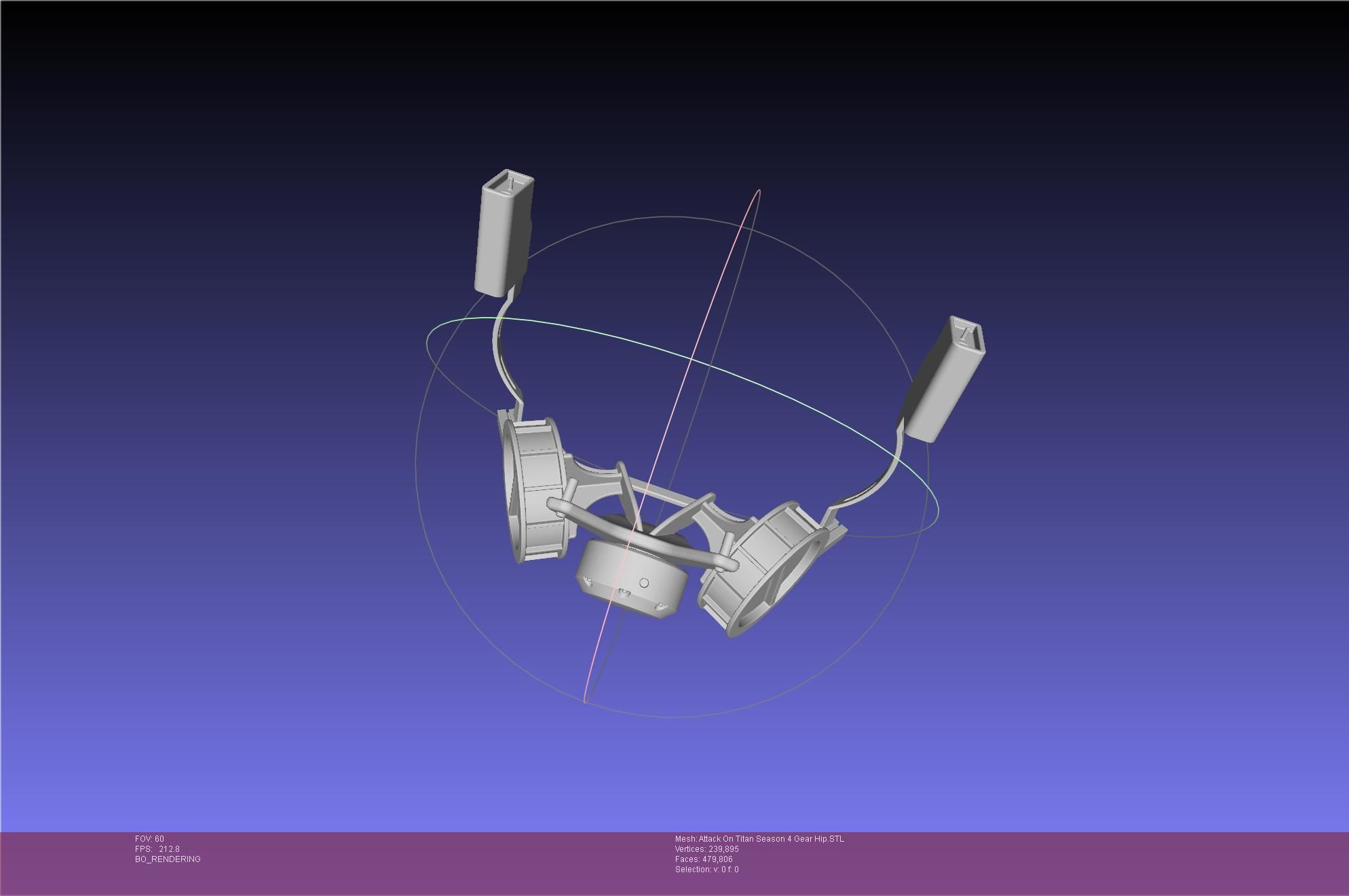 Attack On Titan Season 4 Gear Hip Part 3D print model_21