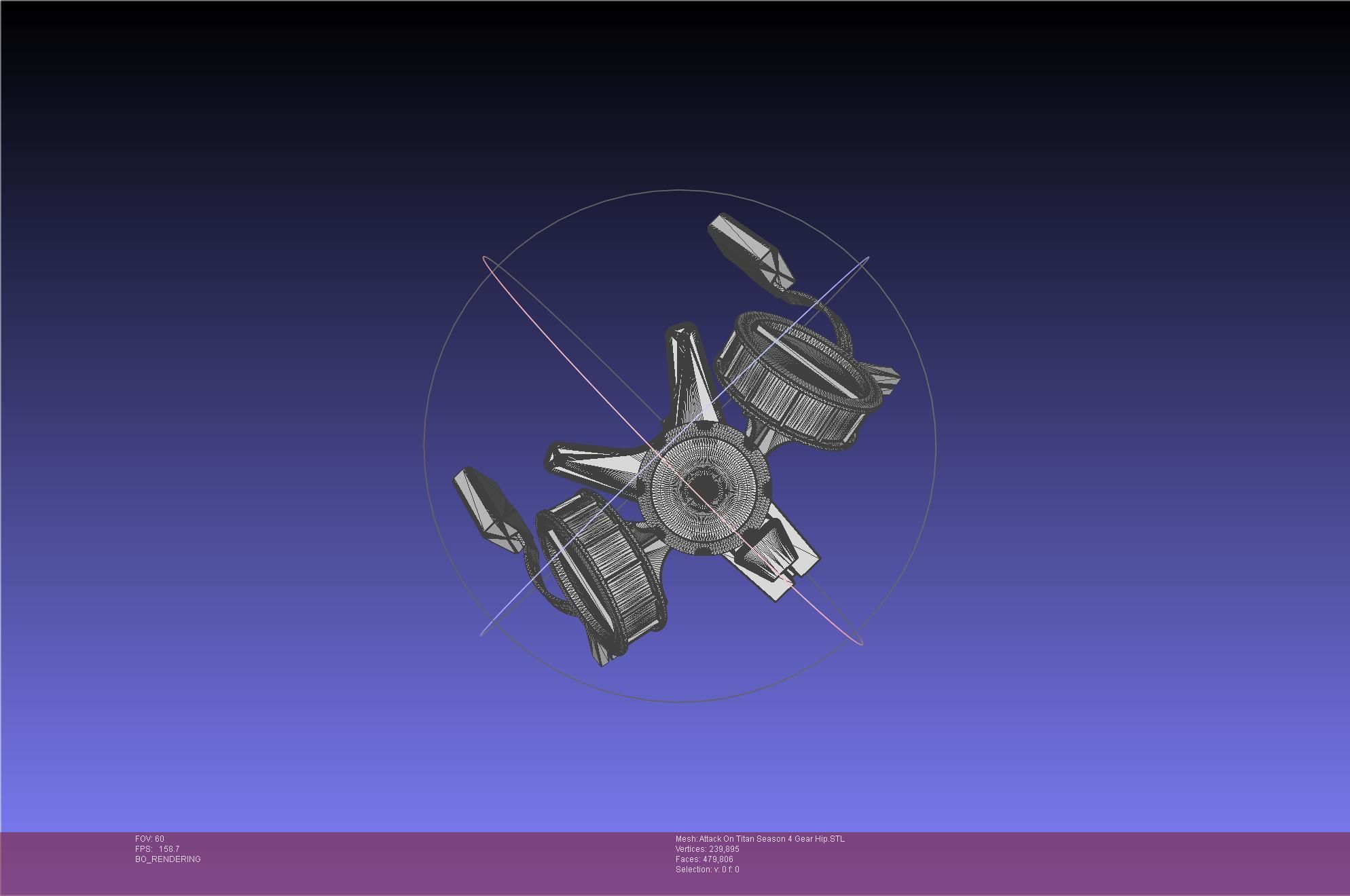 Attack On Titan Season 4 Gear Hip Part 3D print model_94