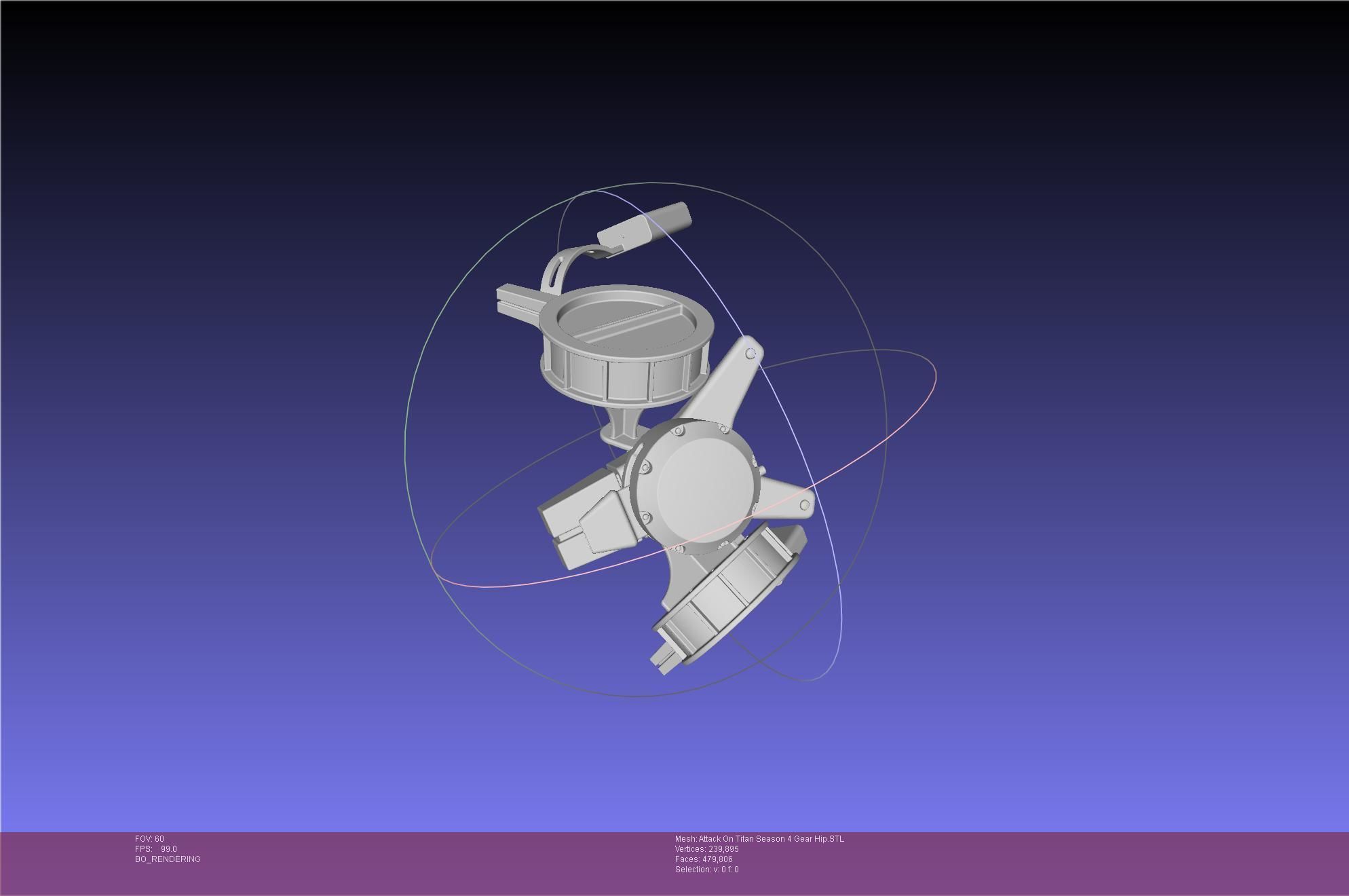 Attack On Titan Season 4 Gear Hip Part 3D print model_63