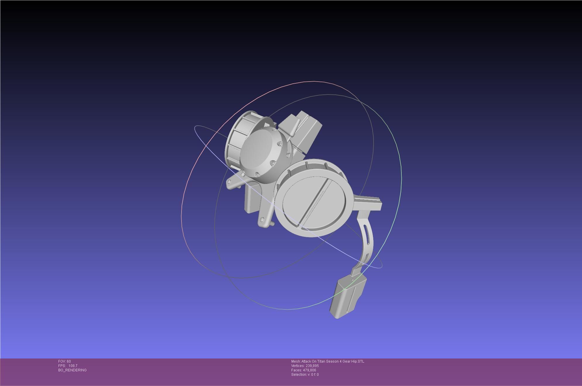 Attack On Titan Season 4 Gear Hip Part 3D print model_50