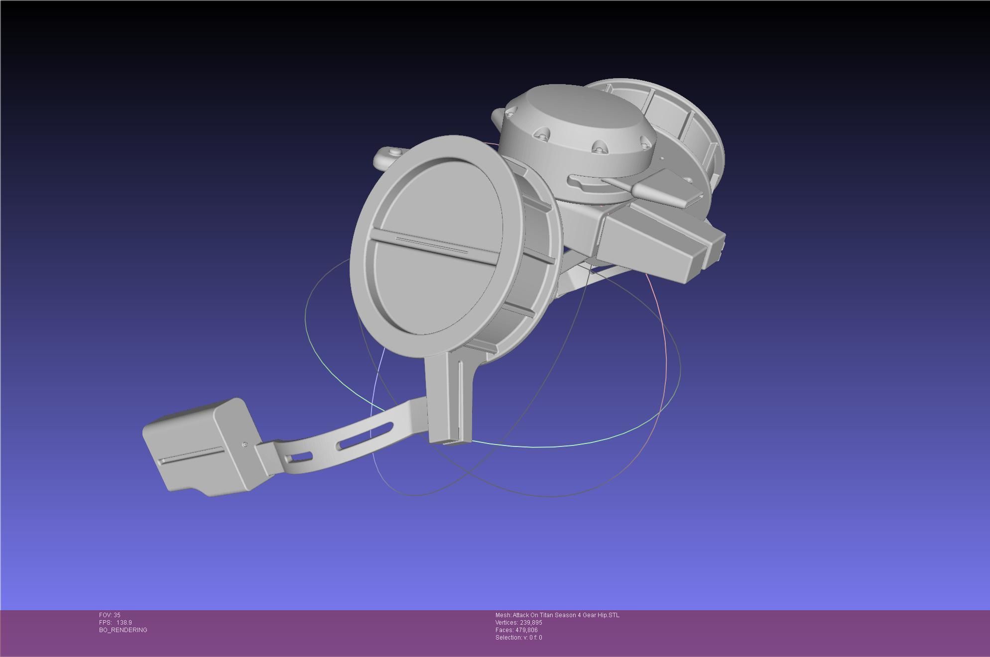 Attack On Titan Season 4 Gear Hip Part 3D print model_140