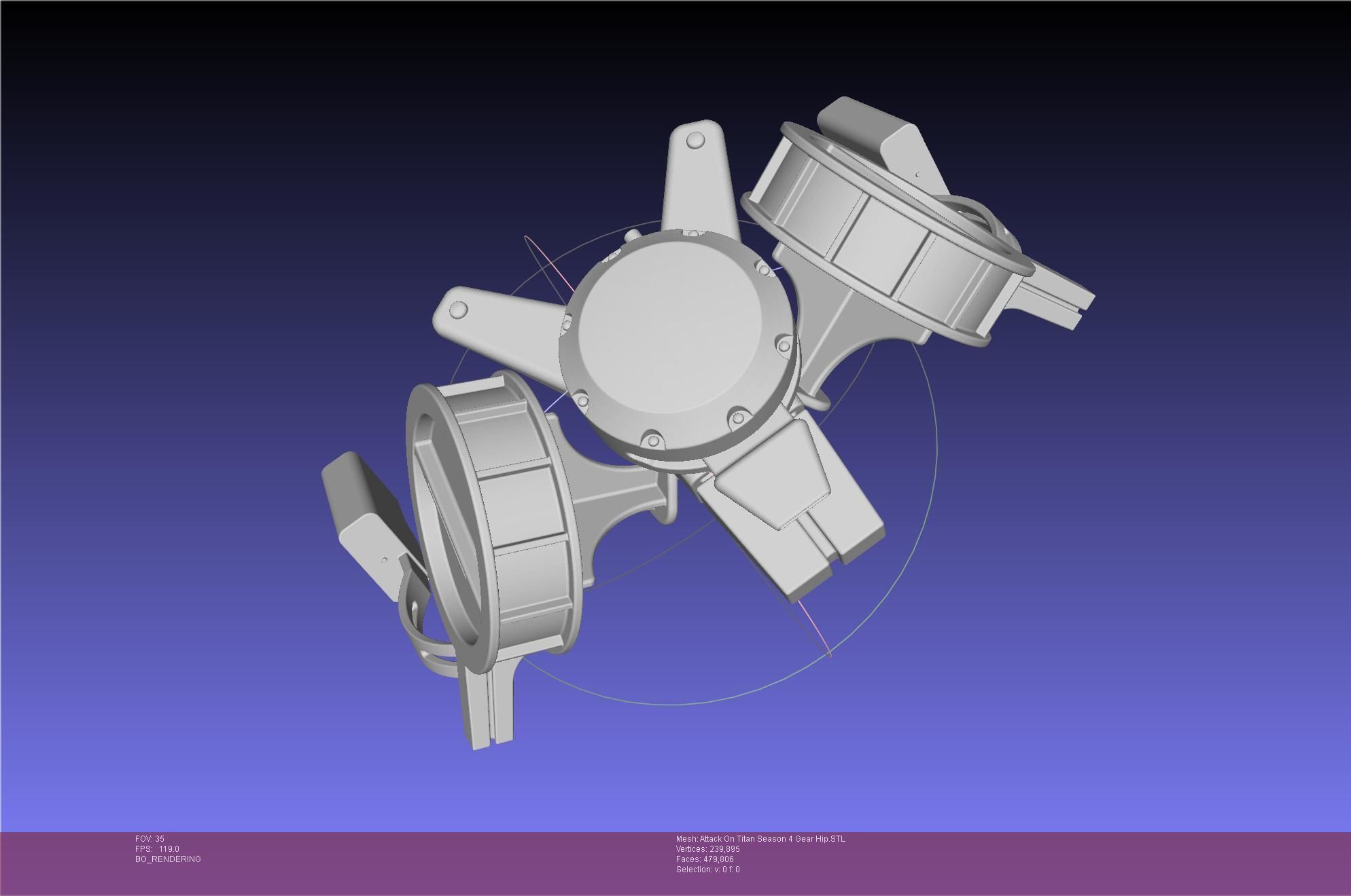 Attack On Titan Season 4 Gear Hip Part 3D print model_127
