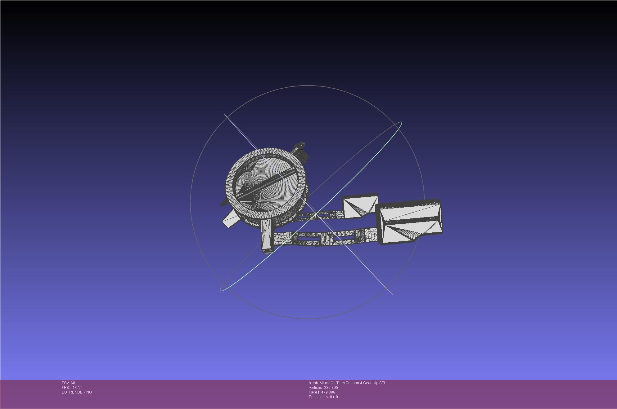 Attack On Titan Season 4 Gear Hip Part 3D print model_85