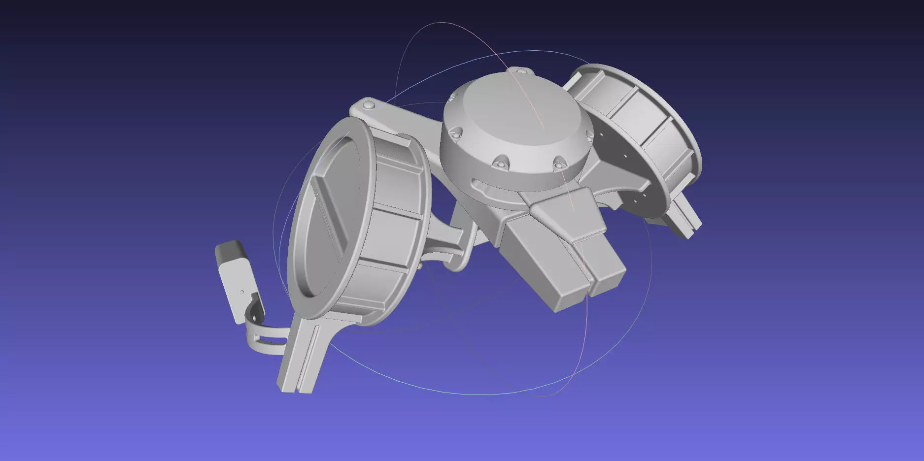 Attack On Titan Season 4 Gear Hip Part 3D print model_0