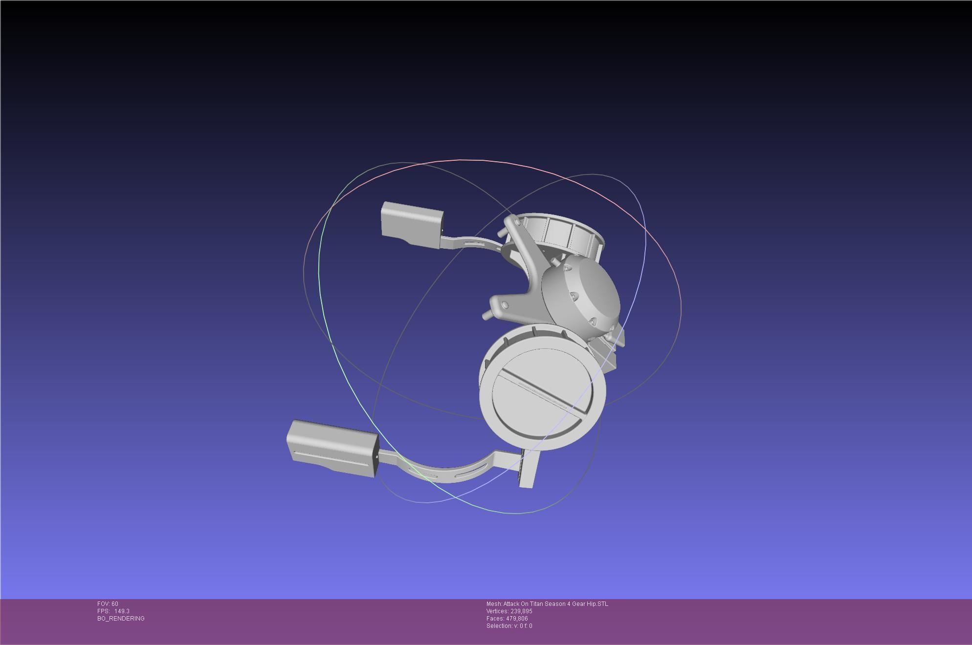 Attack On Titan Season 4 Gear Hip Part 3D print model_47