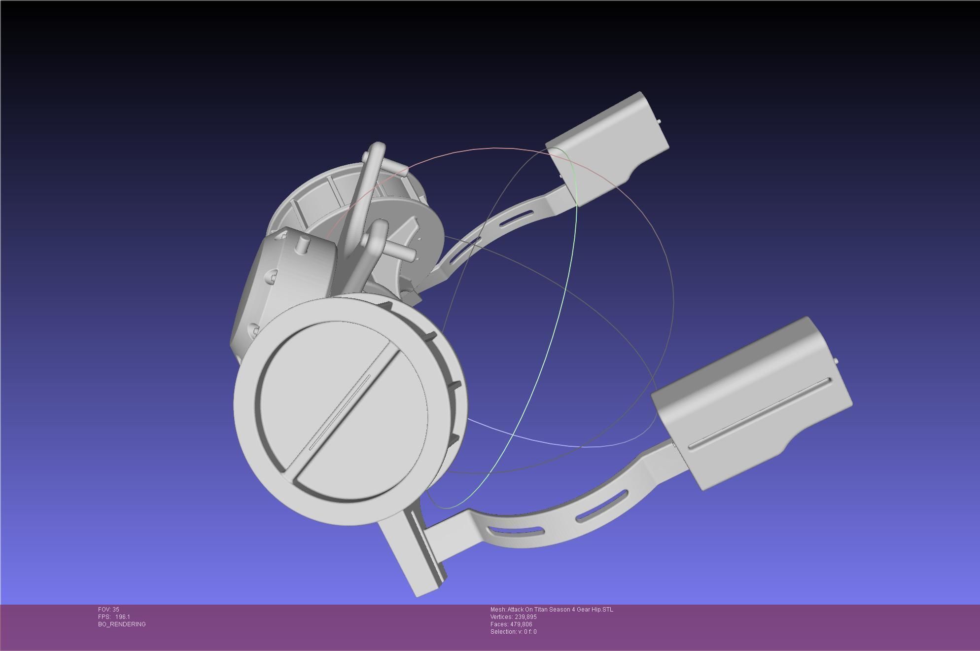Attack On Titan Season 4 Gear Hip Part 3D print model_125