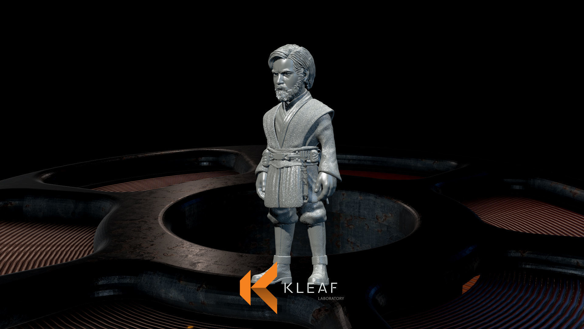 Obi Wan Kenobi 3D print model_4