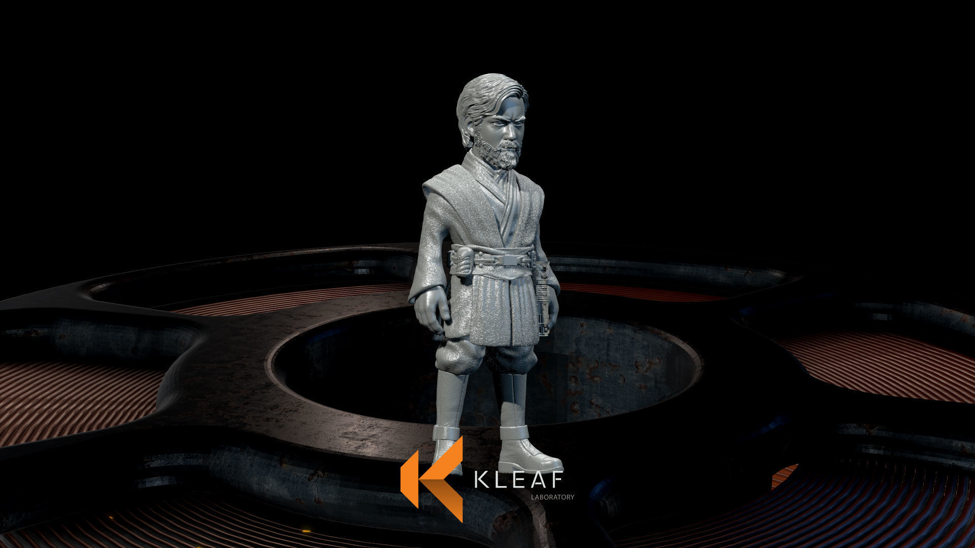 Obi Wan Kenobi 3D print model_17