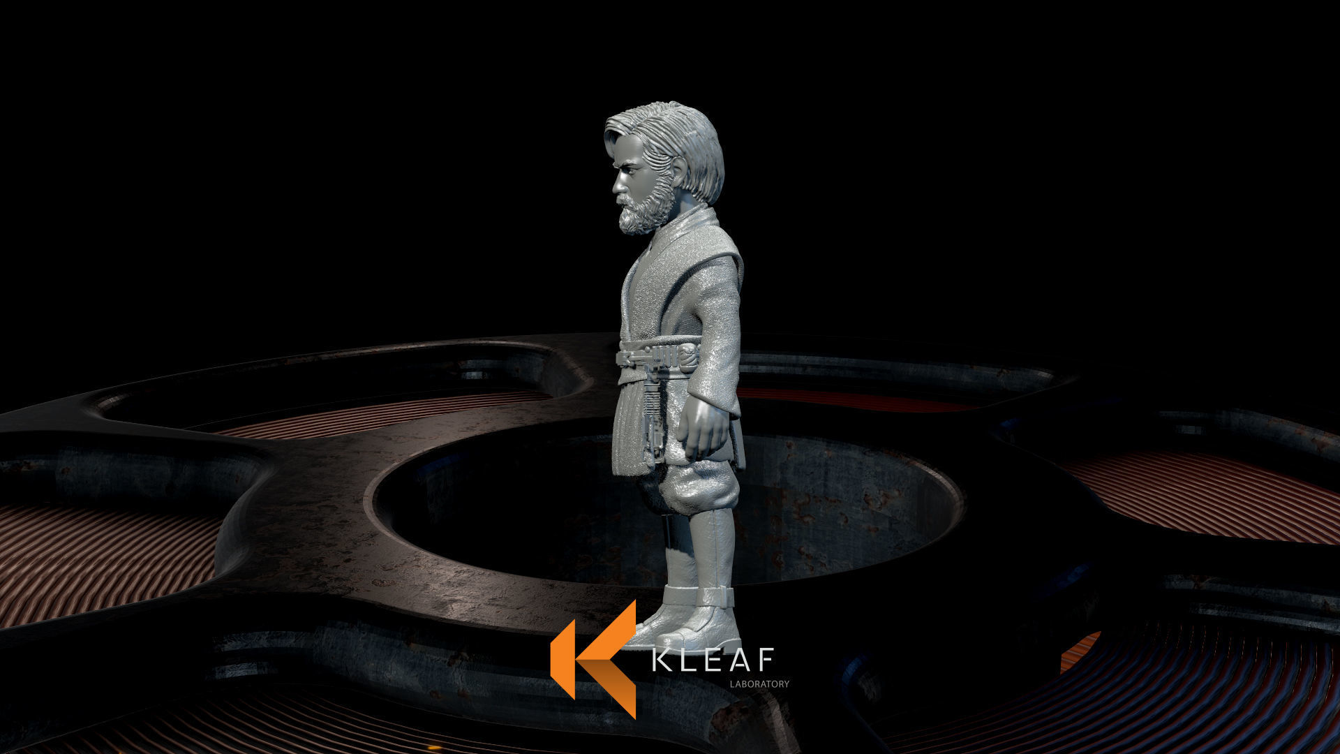 Obi Wan Kenobi 3D print model_6